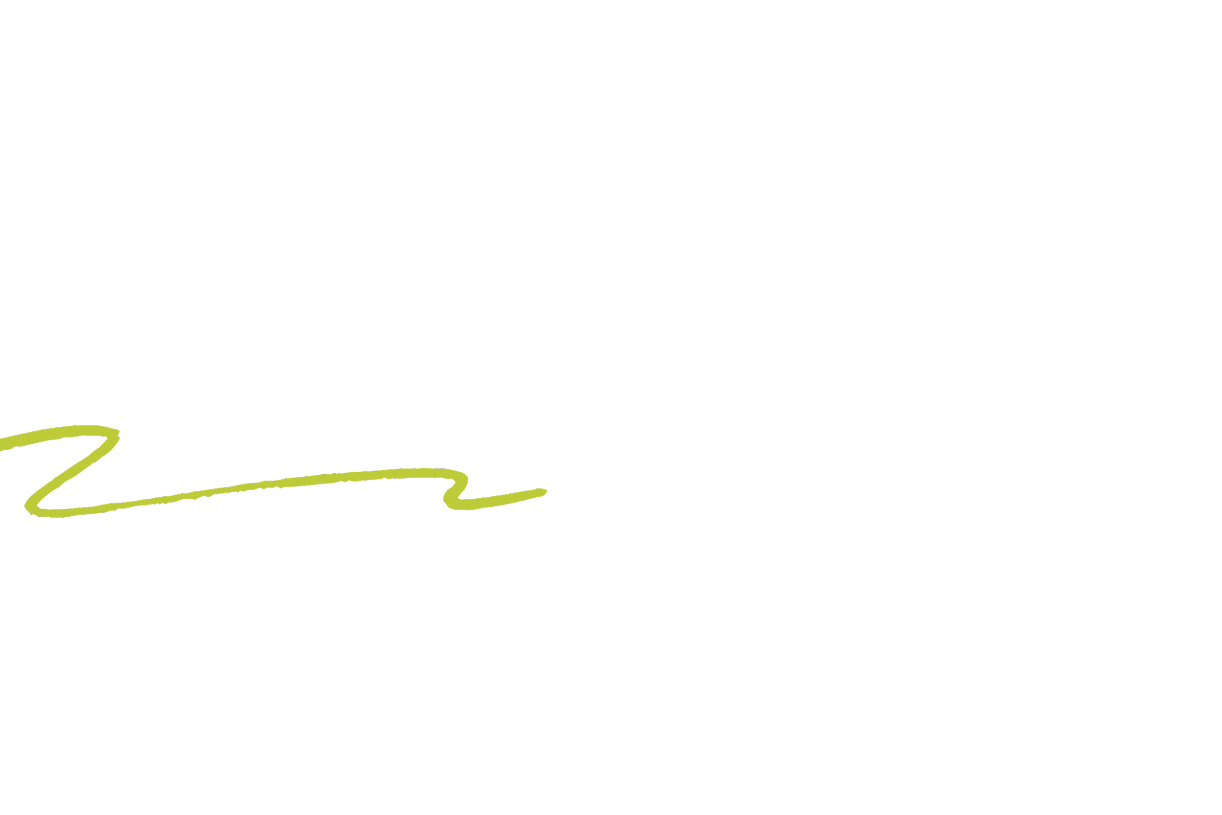 Decorative squiggle line