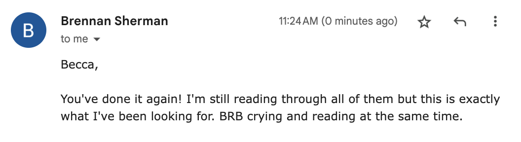 Screenshot: I'm still reading through all of them but this is exactly what I've been looking for.