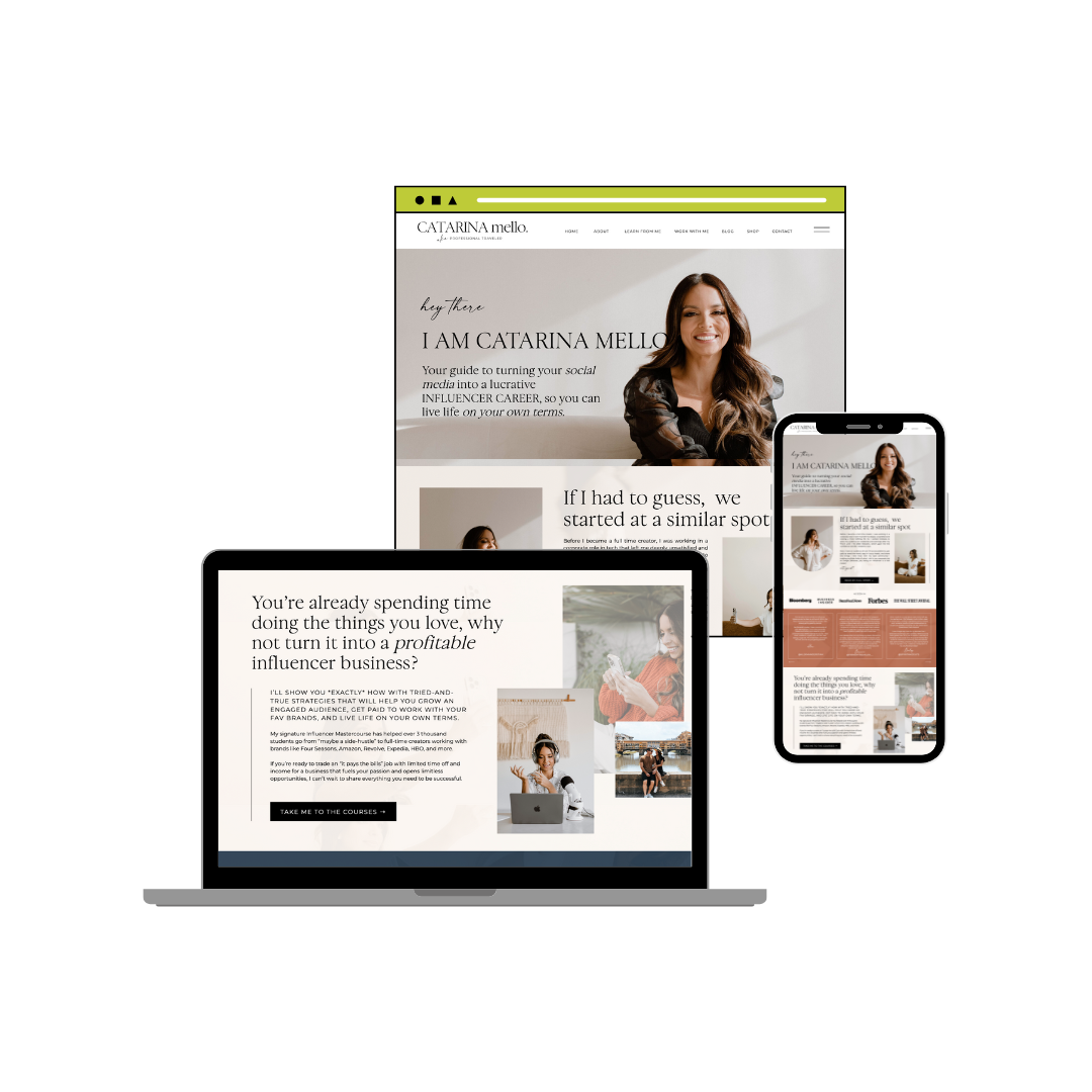 Web content copywriter portfolio