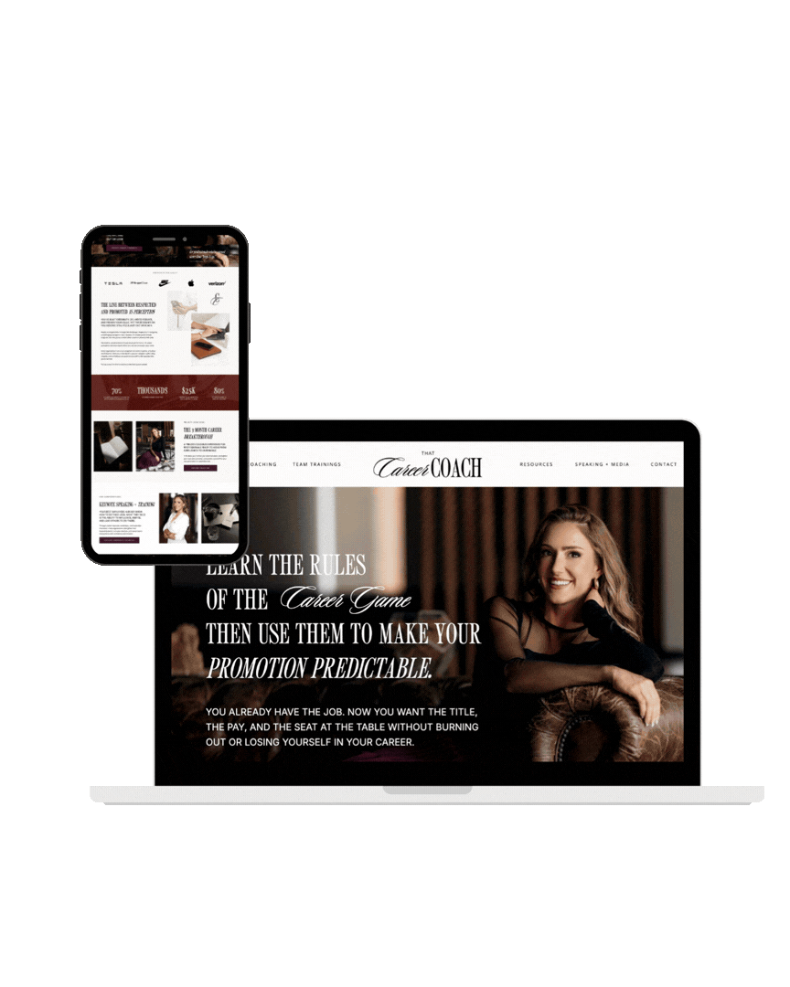 That Career Coach  web copy by Becca Mitchell