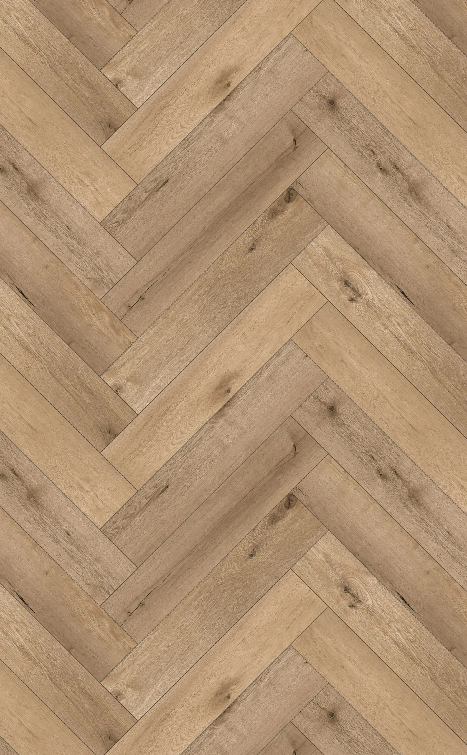 Oak Champagne Herringbone