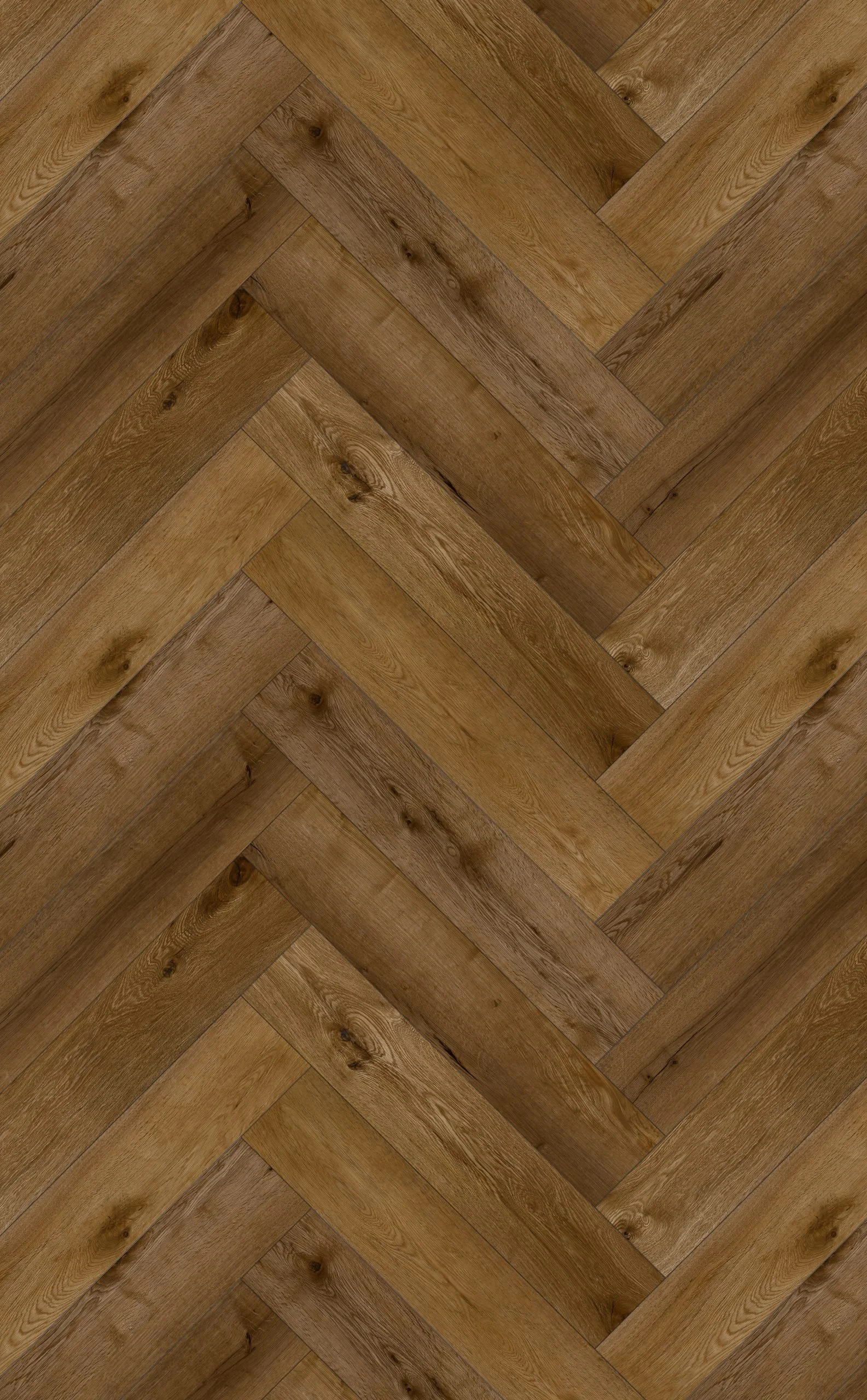 Oak Burned Herringbone