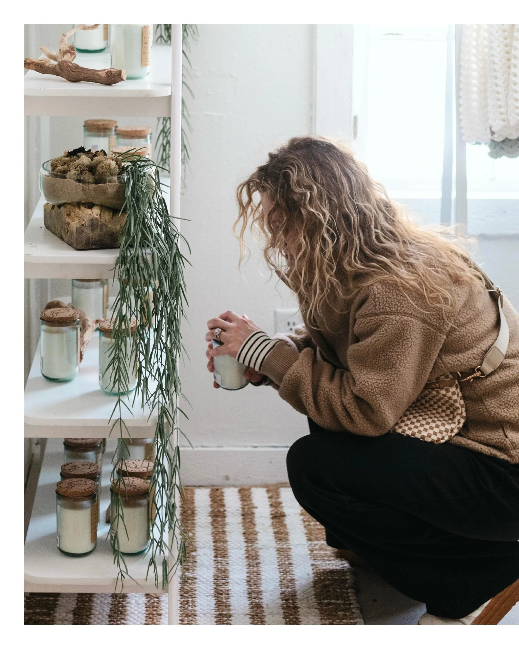 From the photo archive: @unsaltedcandleco at @maisonblancshops 🌊👉🏻✋🏻

Captured these in the wild back in February and I cant help but feel drawn to their serenity in the midst of a busy week/month/season. 

If you&rsquo;re feeling busy and have b