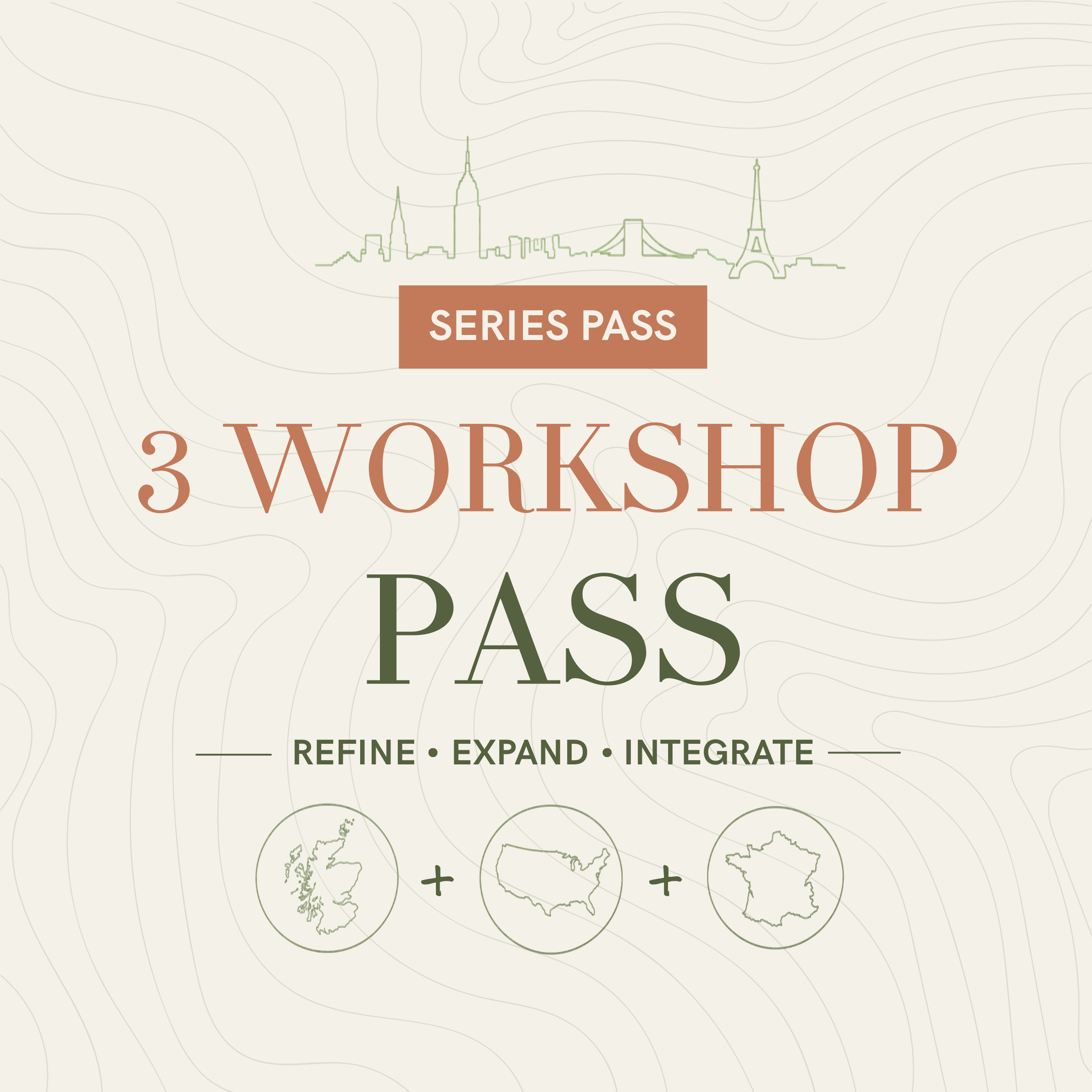 3 Workshop Pass