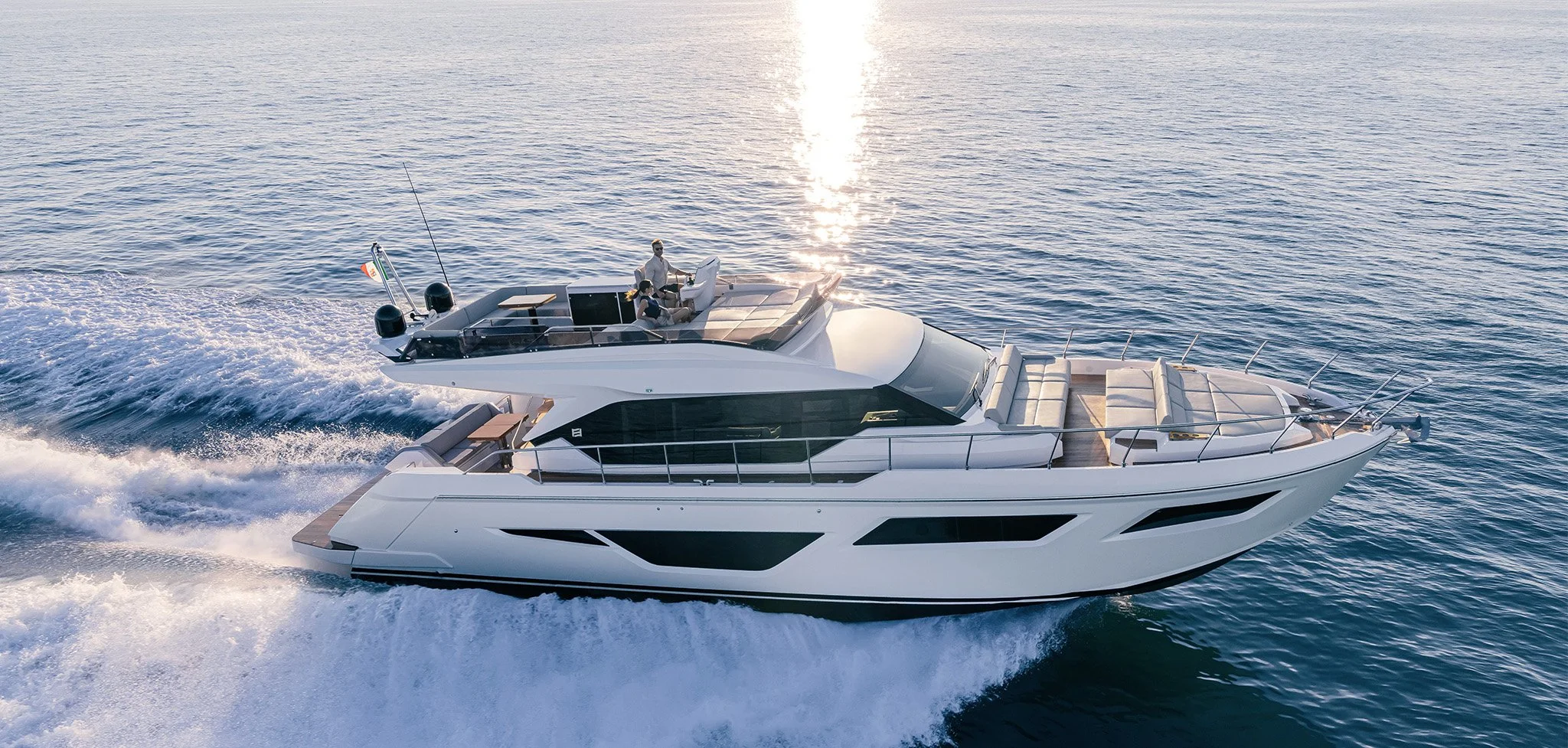 The Ferretti 580: Italian Flybridge Perfection in a 60-Foot Package