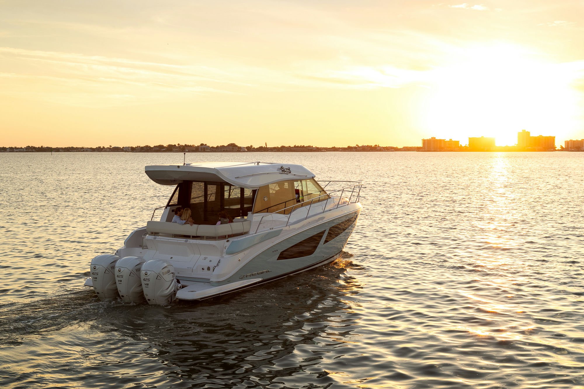 The Regal 42 XO: Where Outboard Versatility Meets Yacht-Class Comfort