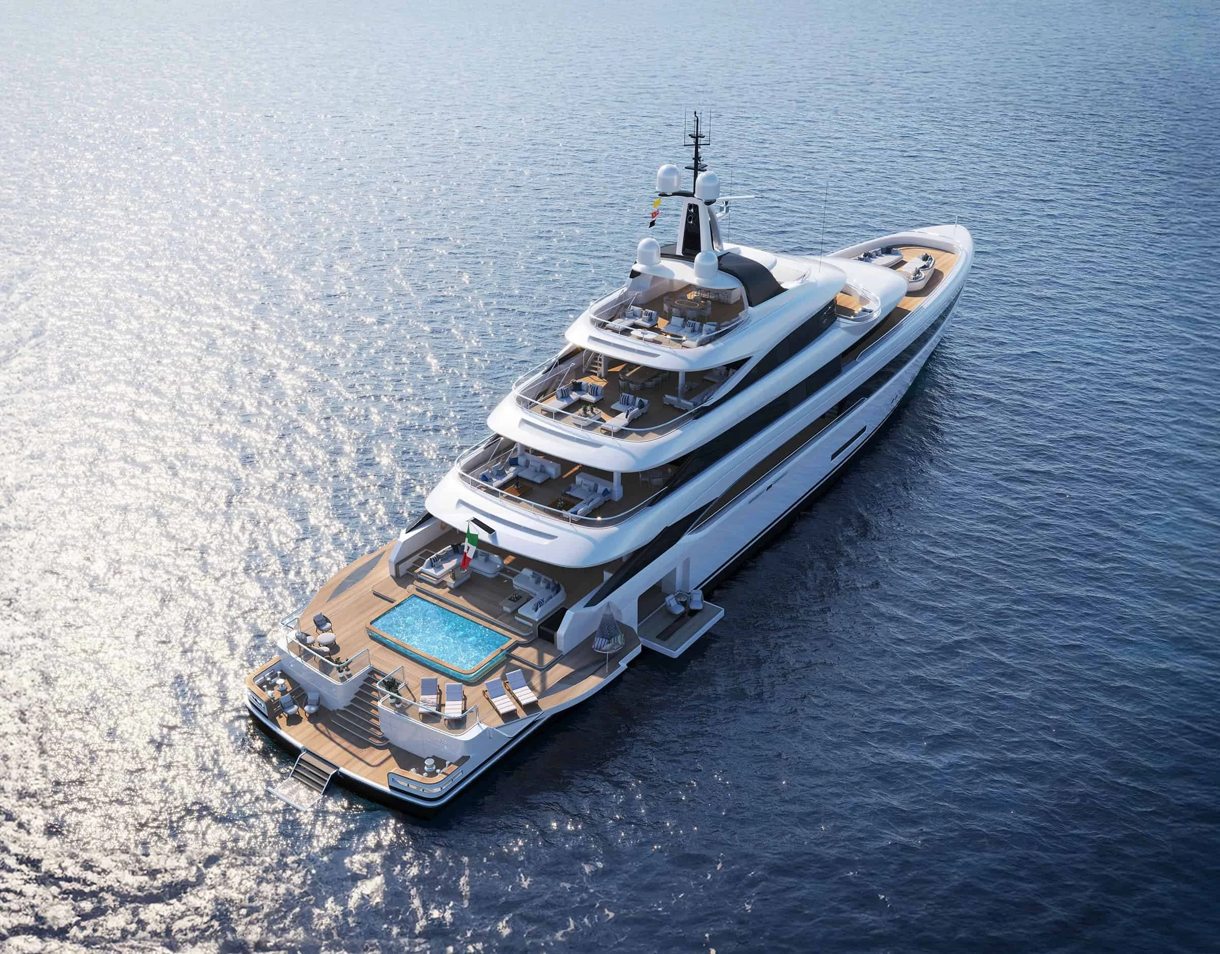 The Benetti B.NOW 72M: Where Italian Elegance Meets 250 Square Meters of Ocean