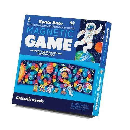 Crocodile Creek - Space Race Magnetic Game