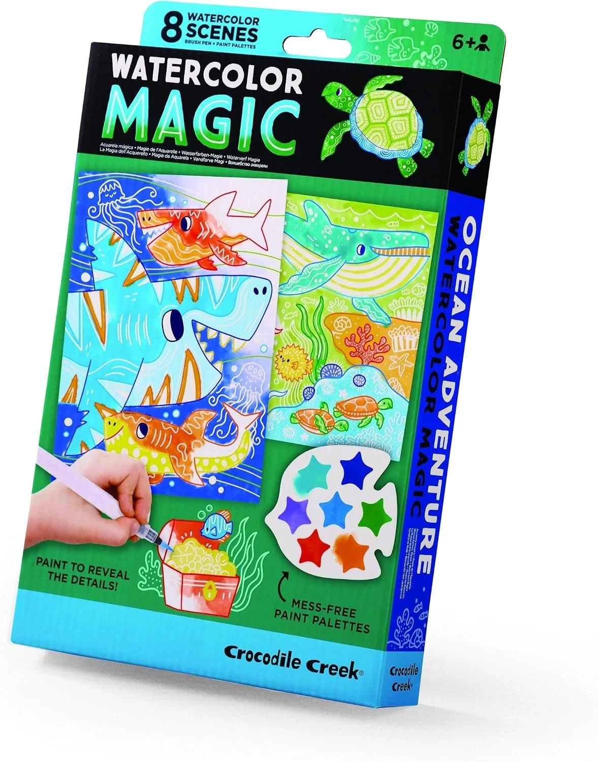 Crocodile Creek Magic Watercolour Ocean Adventure  Art Set