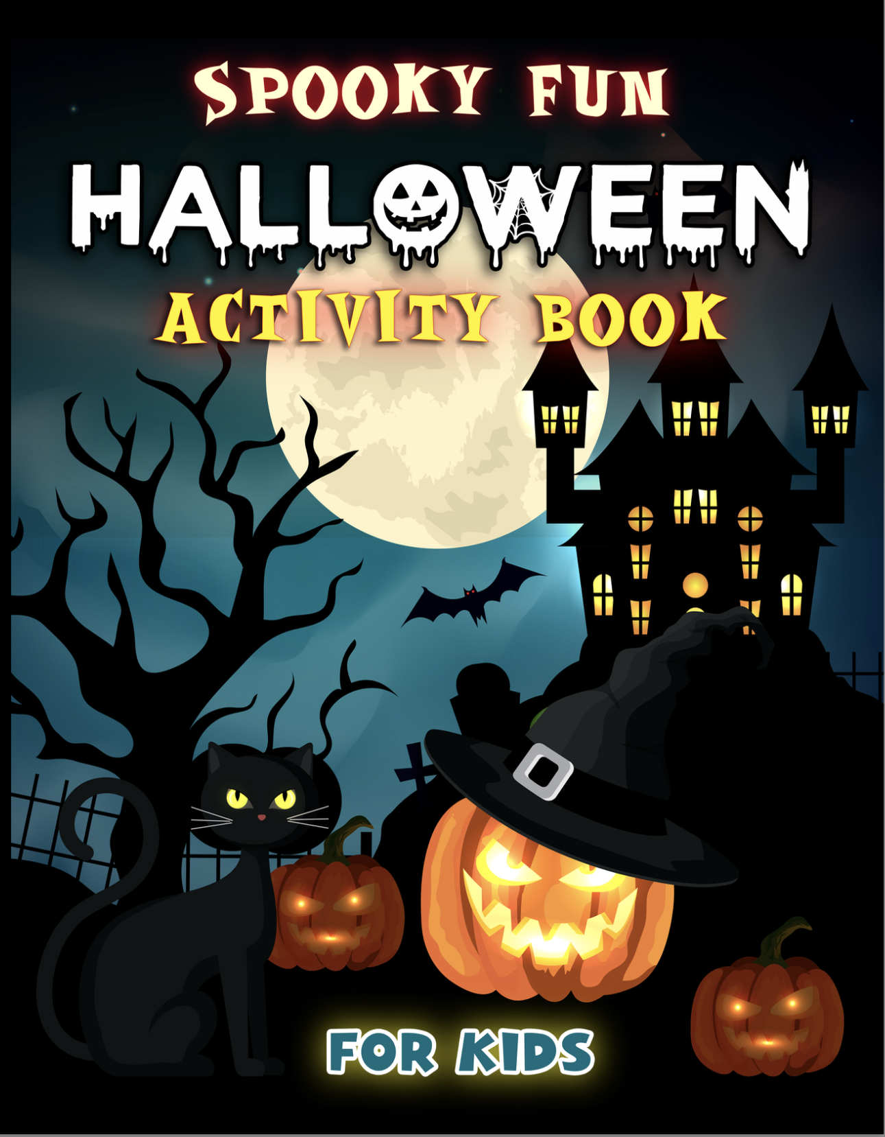 Spooky Fun: Halloween Activity Book for Kids