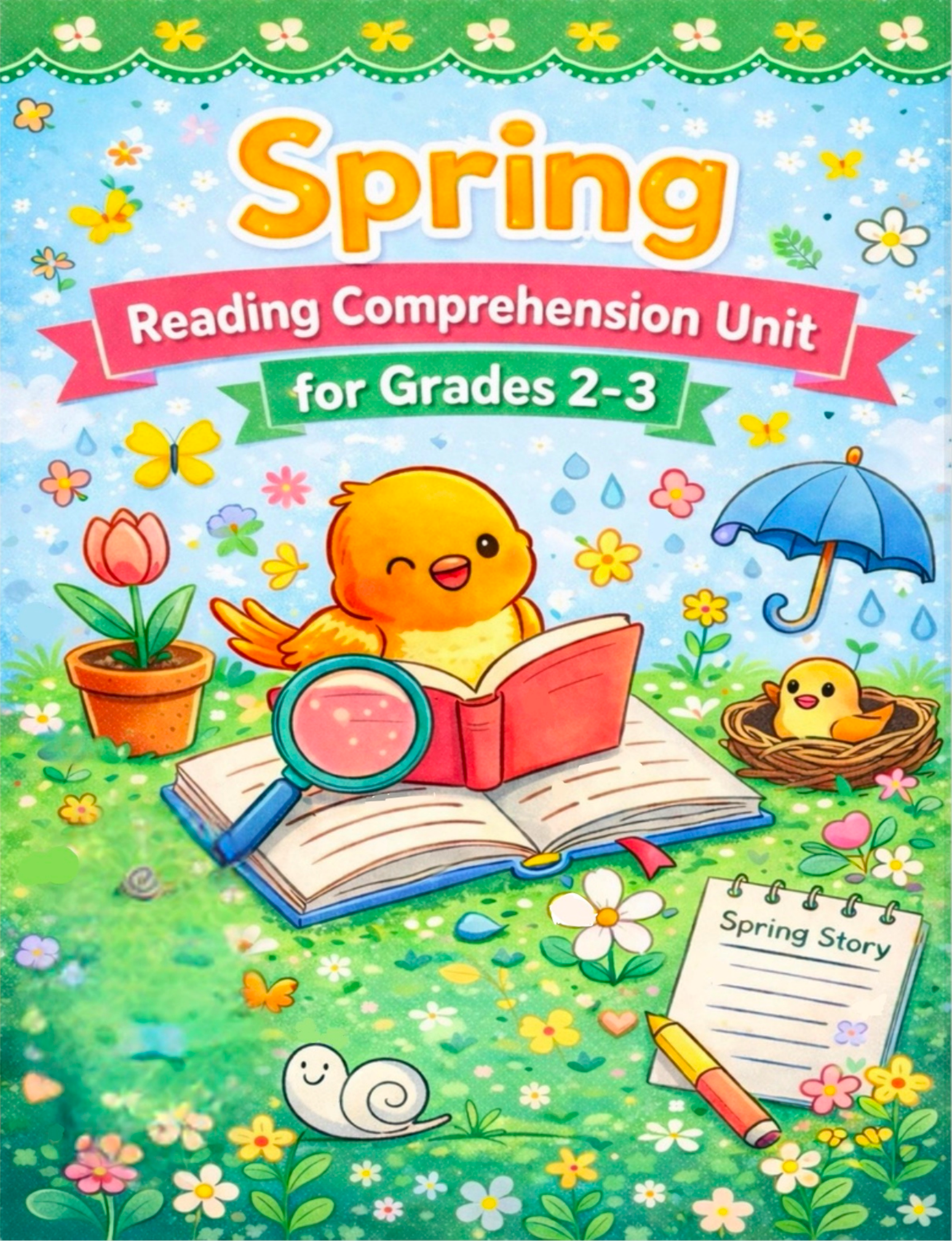 Spring Reading Comprehension Unit: Grades 2–3