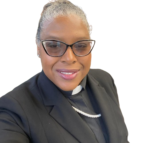 A coat of arms featuring a blue shield with a castle turret, a white tiger with a red and blue hat, a white sword, and a yellow crown with religious symbols. The emblem includes the words "Sealing Proving Christian the Builder."