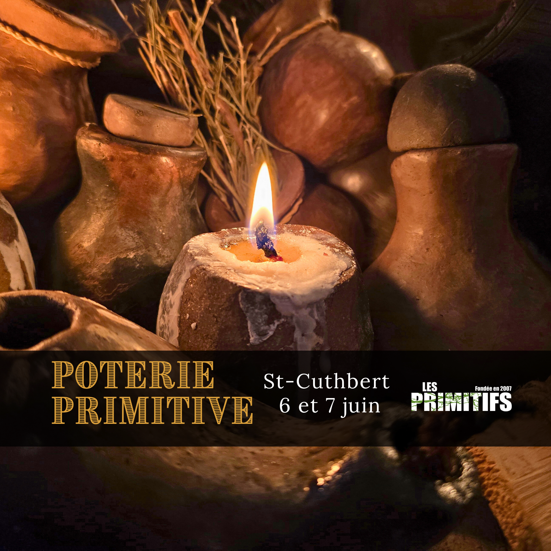 Poterie primitive - de la recolte a  la cuisson  (St-Cuthbert)