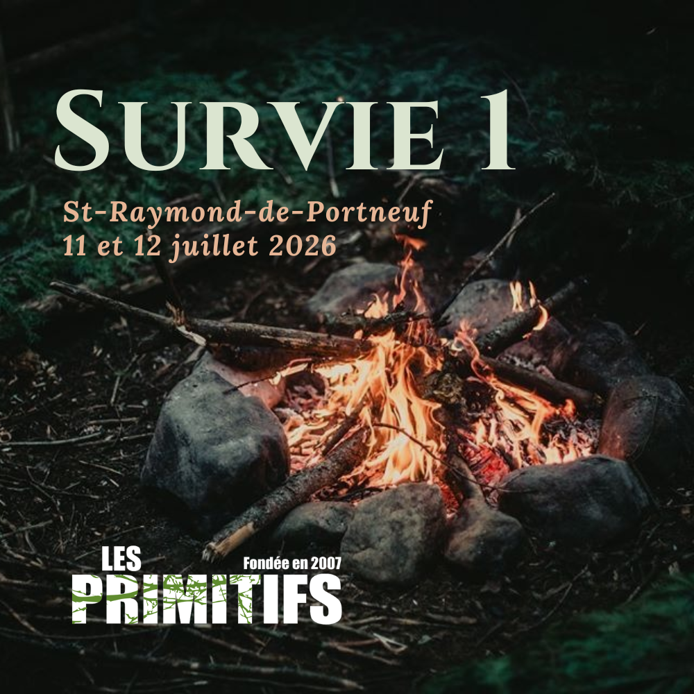 Survie 1  • 11 et 12 juillet 2026 • St-Raymond-de-Portneuf