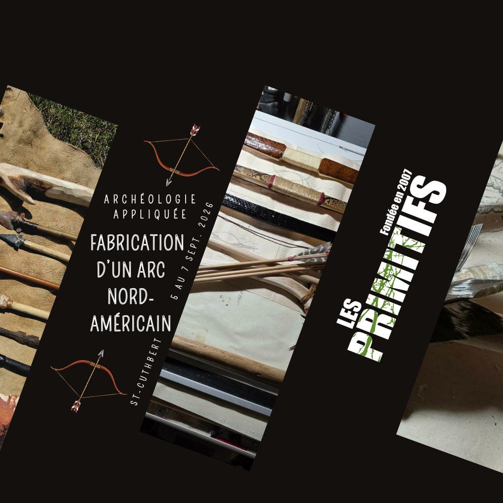 Fabrication d'arc nord-américain • 5 au 7 septembre 2026 • St-Cuthbert
