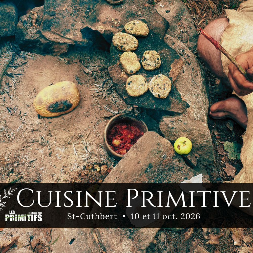 Cuisine primitive • 10 & 11 octobre 2026 • St-Cuthbert