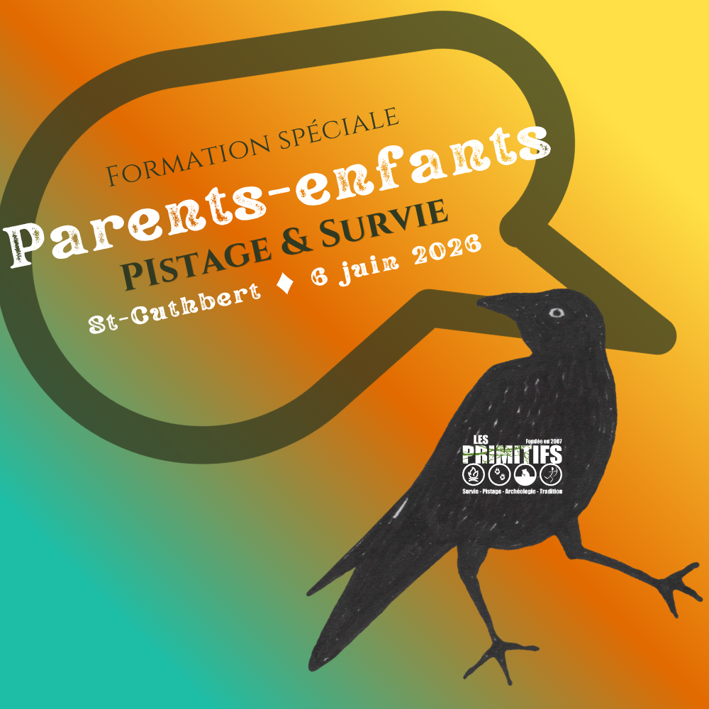 Parents-enfants ||  Pistage & Survie • 6 juin 2026 • St-Cuthbert