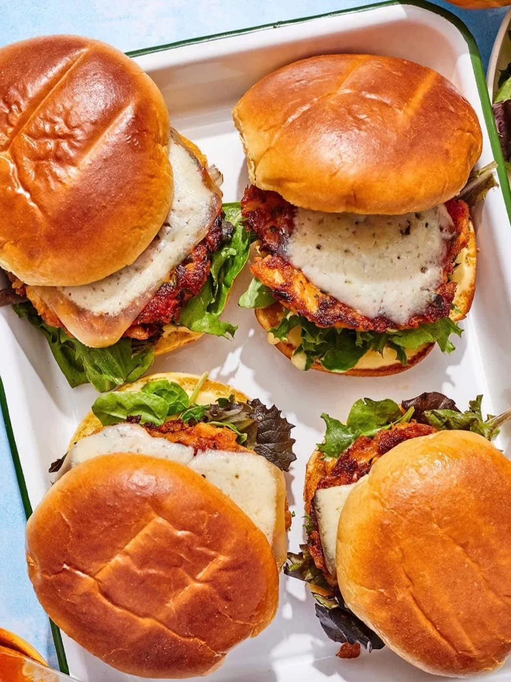 My recipe for Spanish-Style Tuna Burgers is now live on @themediterraneandish! 
🐟I have an affinity for Spanish flavors, so I used that as my jumping-off point to develop a tuna burger that uses pantry ingredients but still feels novel and fresh. Sm
