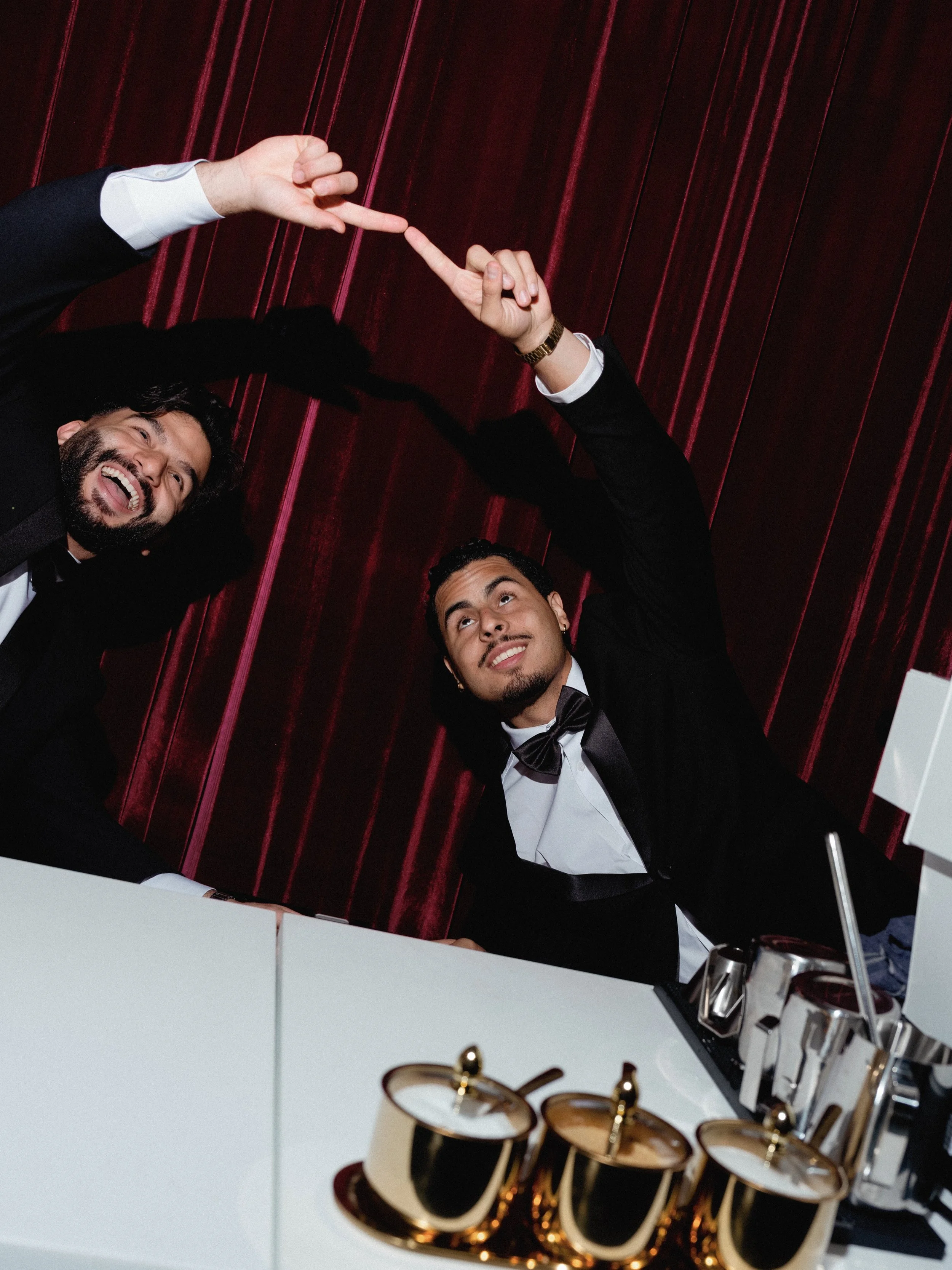 There is beauty in the details that most people pass by.

The quiet ritual of pulling an espresso. Crisp black tuxedos. Hands in motion. Light falling exactly where it should. The kind of craftsmanship that turns service into part of the celebration.