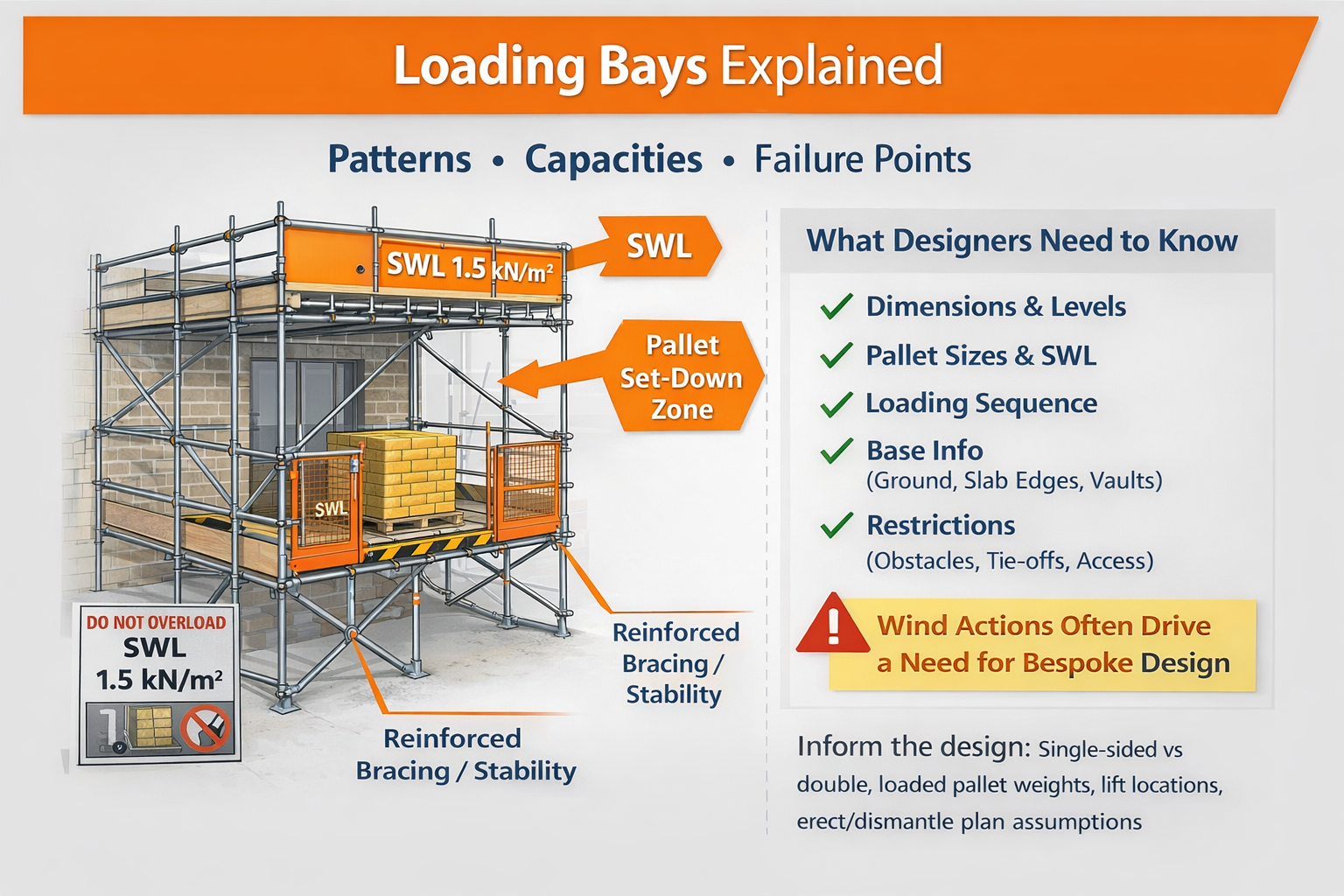 Loading bays: what designers need to know (and what we need from you)