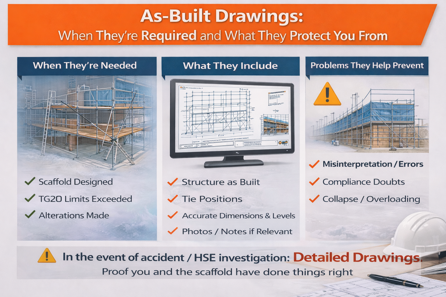 As-built drawings: when they’re required and what they protect you from