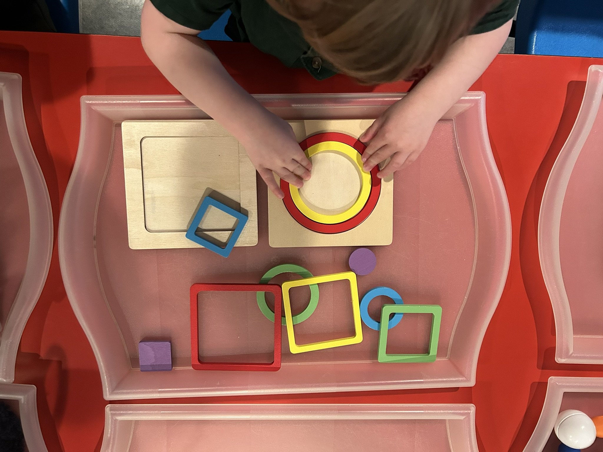 Child-led playtime at Beaumont Children's Center bilingual Chinese preschool in Portland, Oregon