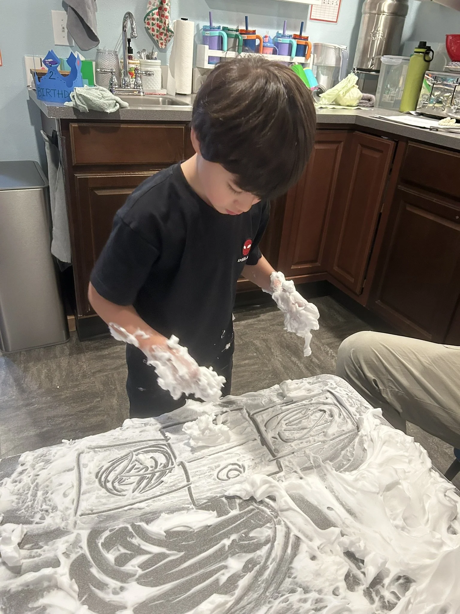 Kid playing at Beaumont Children's Center bilingual Chinese preschool in Portland, Oregon