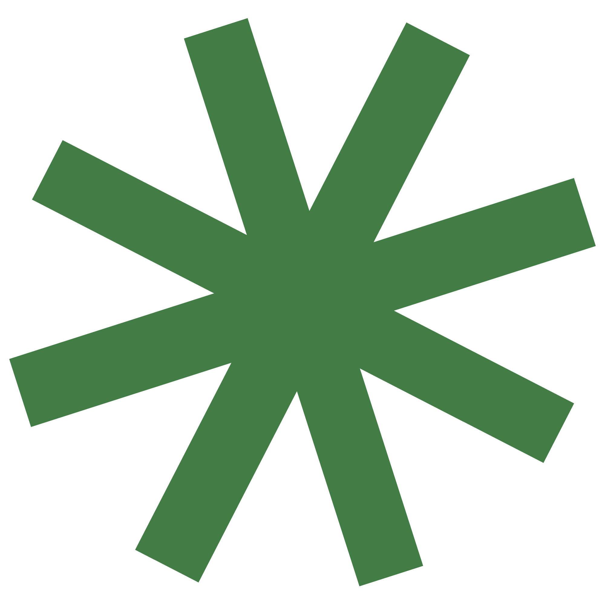 A green asterisk graphic for Beaumont Children's Center in Portland, Oregon