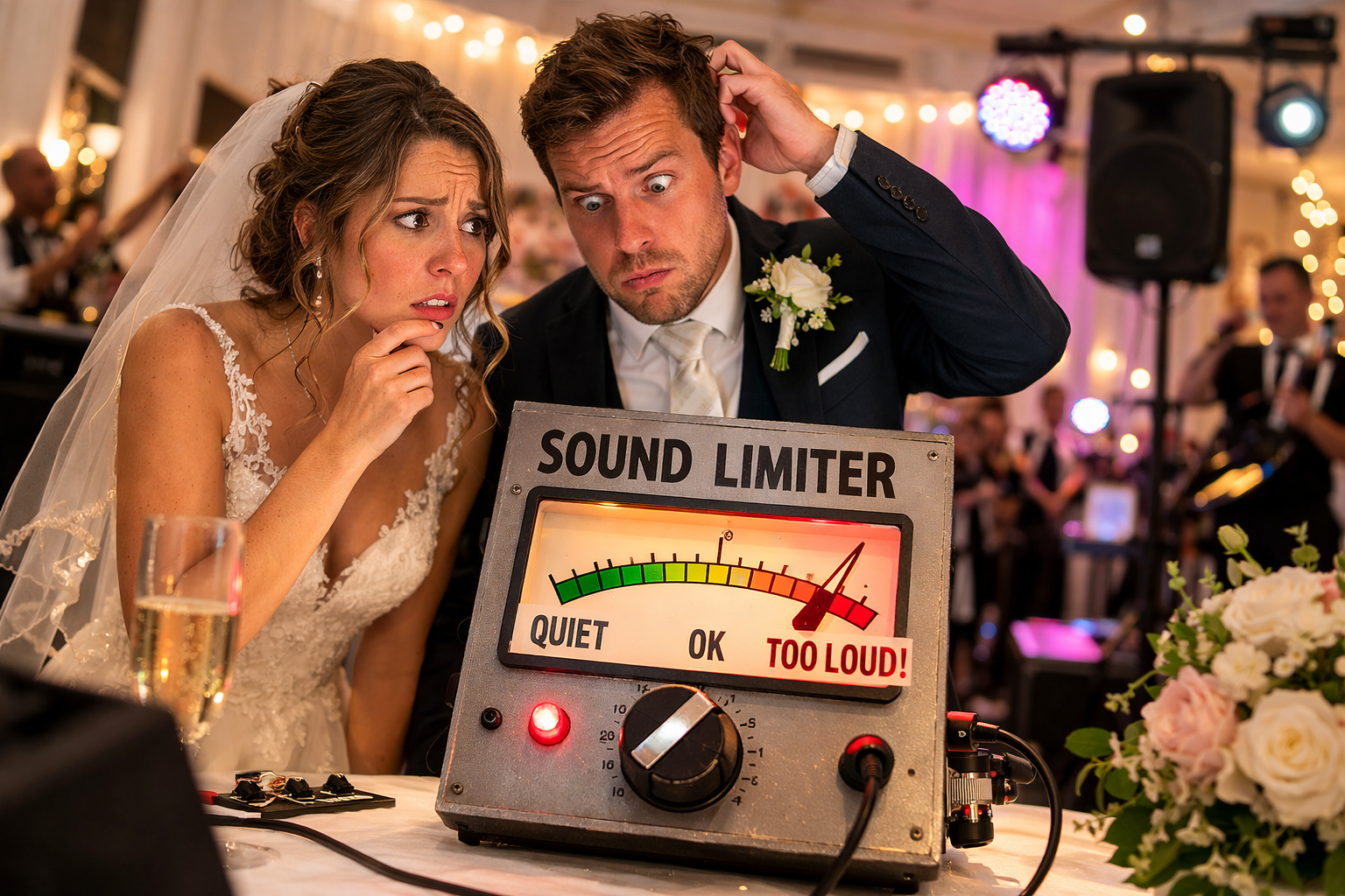 Sound Limiters at Wedding Venues: What They Are and Why They Matter for Live Music