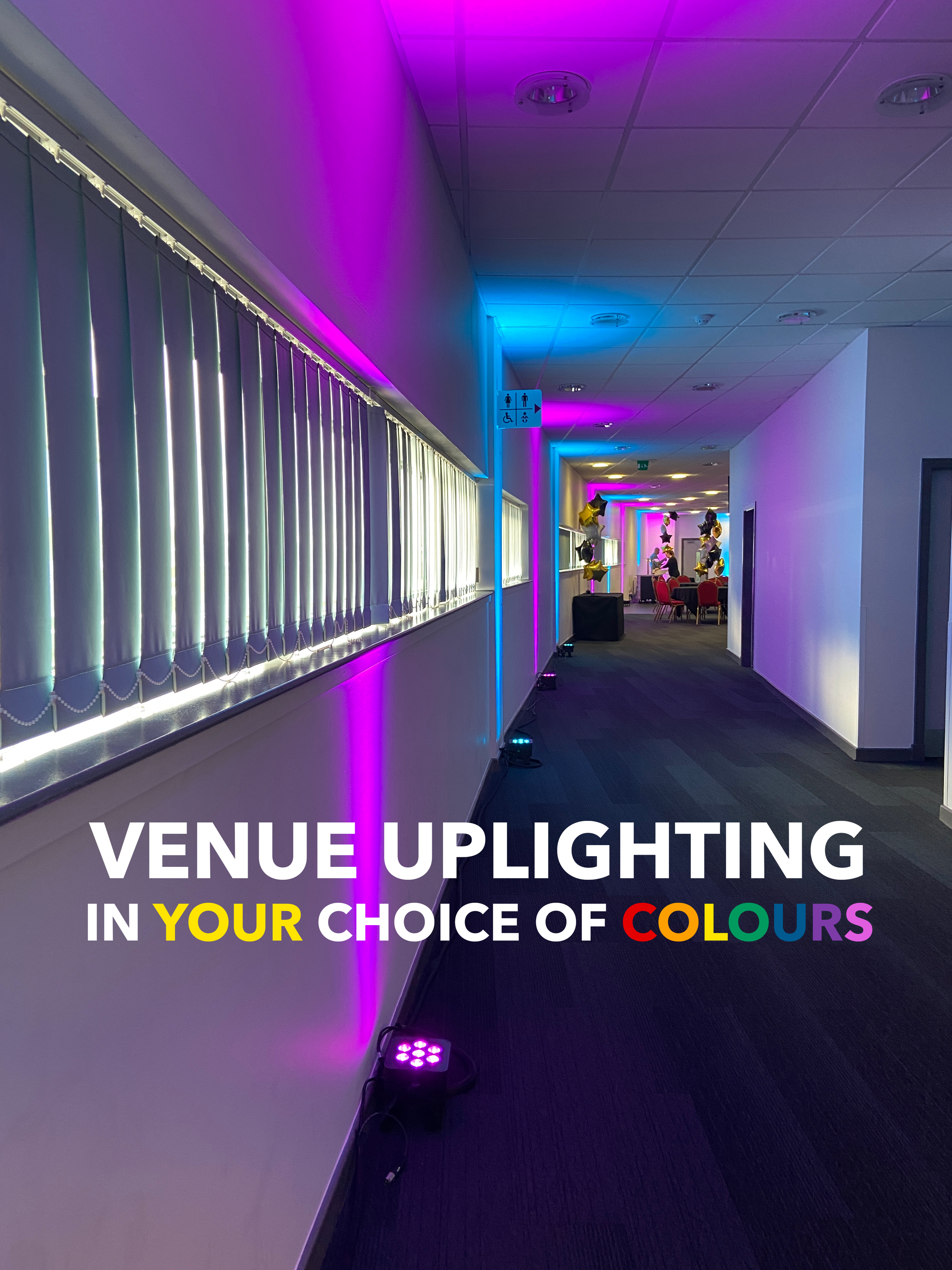 Lighting Package - Venue Uplighting