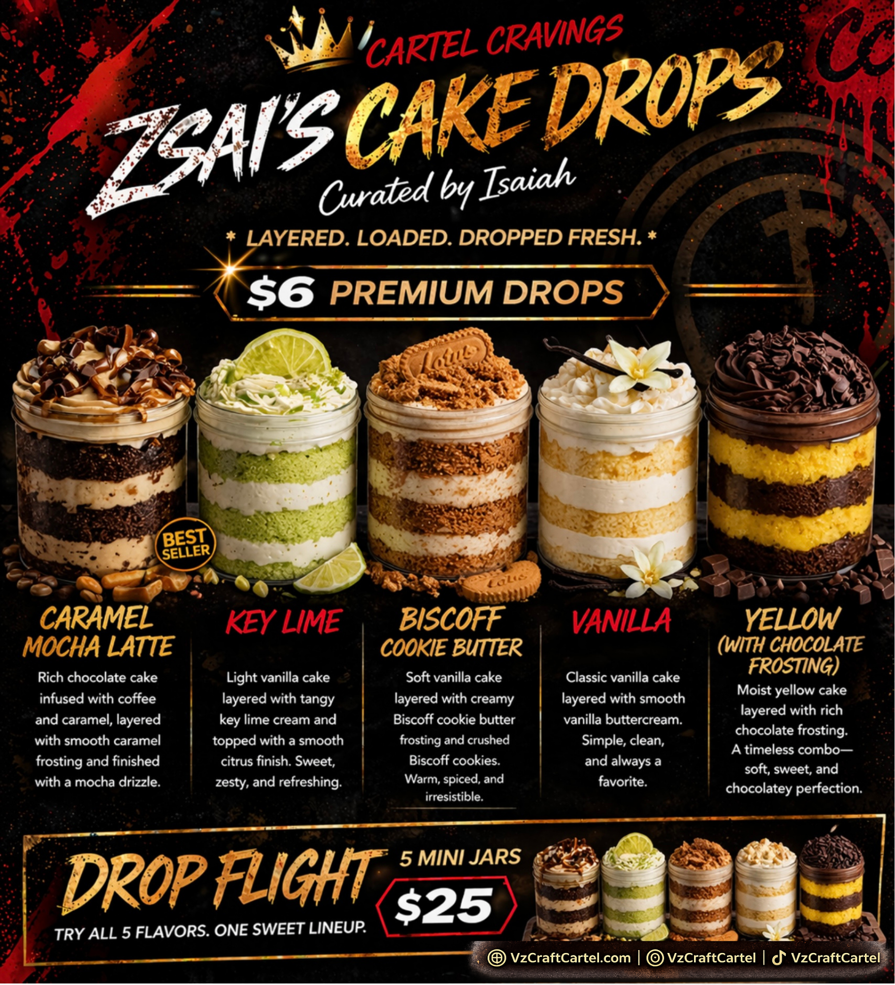 ZSAI'S CAKE DROPS- Comfort