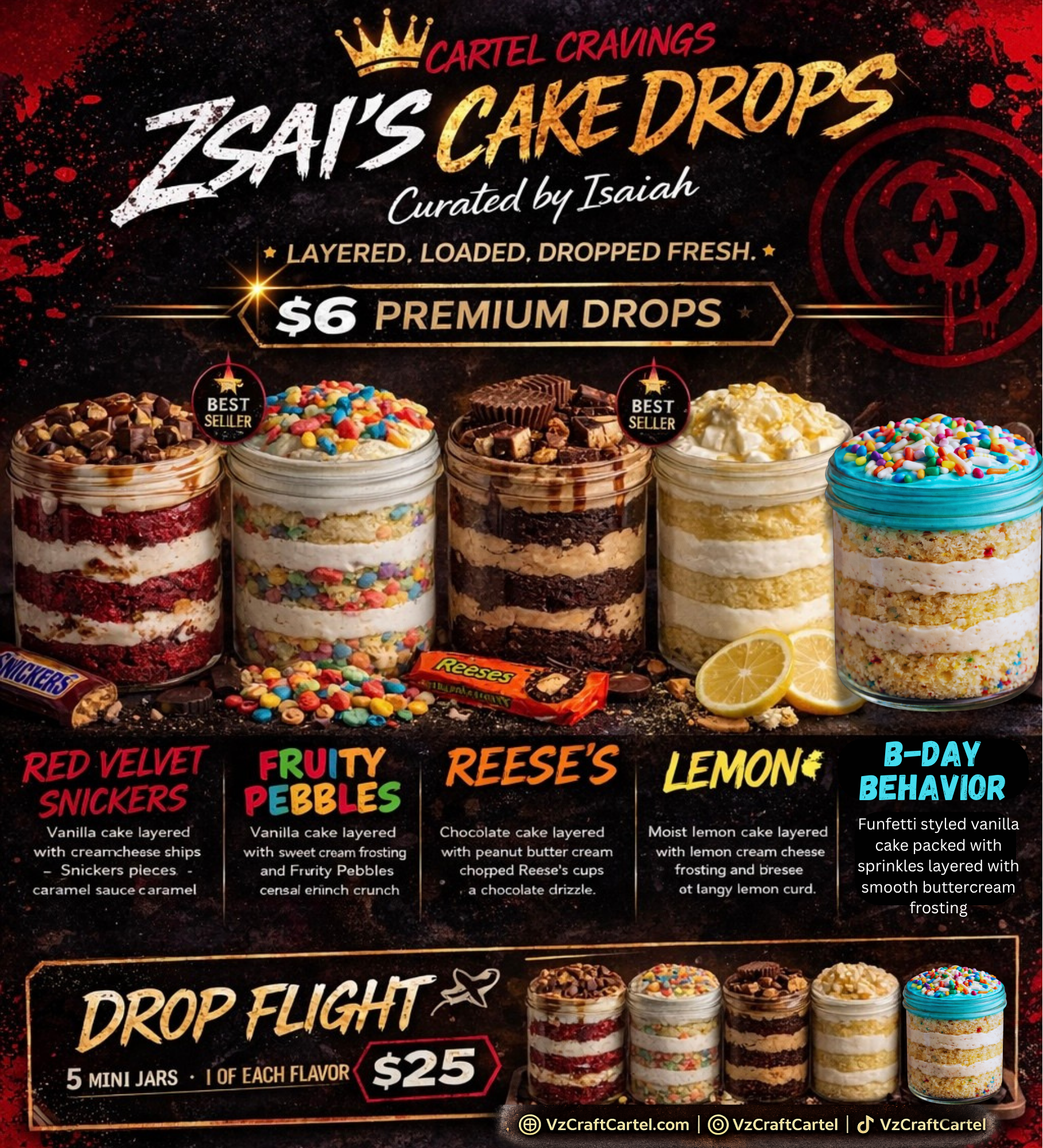 ZSAI'S CAKE DROPS - Fun & Tasty