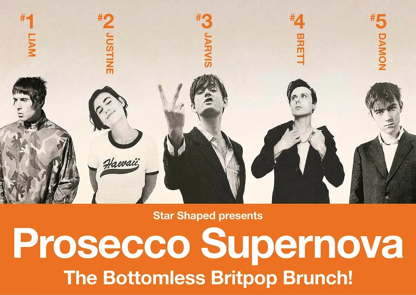 STAR SHAPED BRUNCH - PROSECCO SUPERNOVA