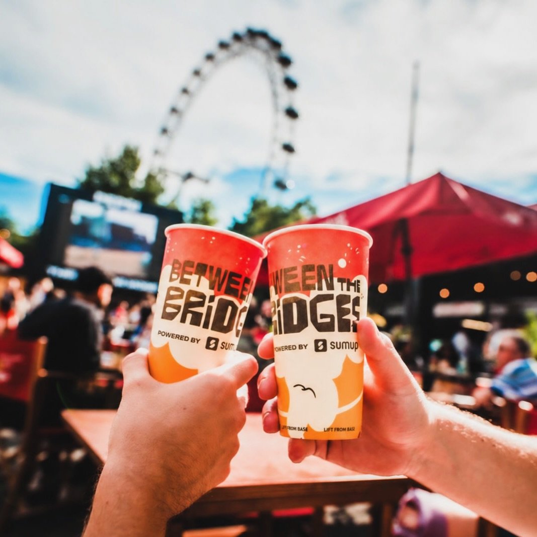We&rsquo;ve got some news! 👀✨

We&rsquo;re now Between The Bridges Powered by @sumup - our Official Payment Partner!

More parties. More moments. Faster payments. All summer long ☀️🍹

See you on the South Bank from tomorrow. Let&rsquo;s go! 💃