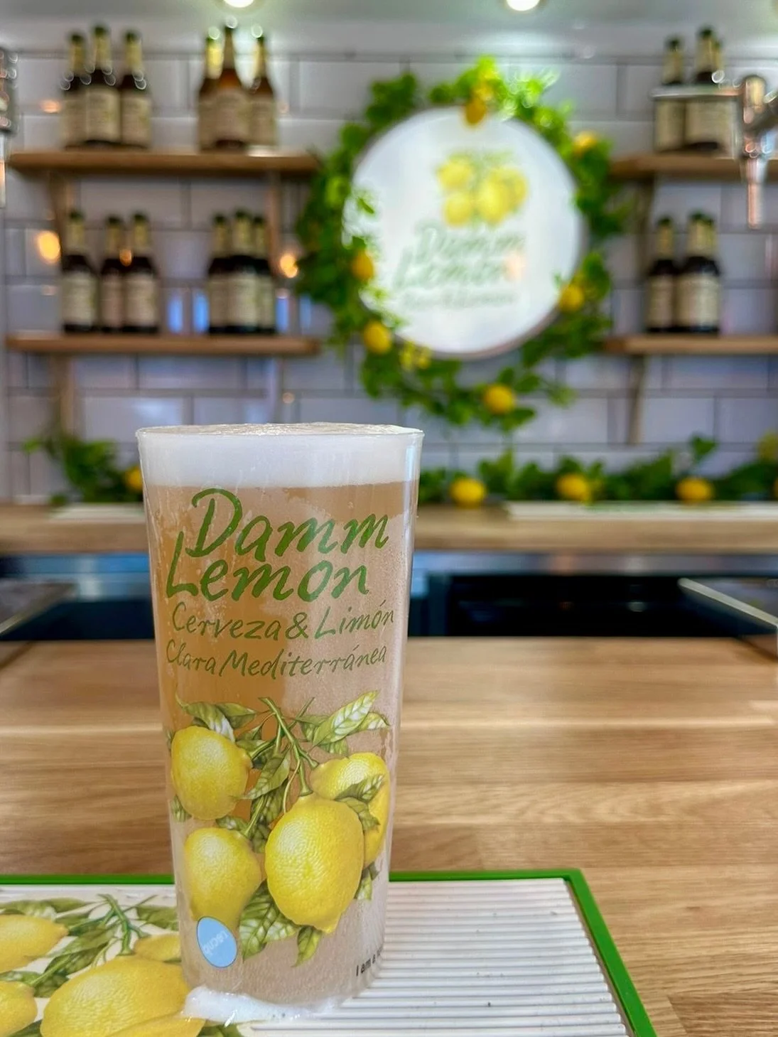The Damm Lemon Rover has arrived at BTB from Barcelona, and it&rsquo;s brought the weather with it 🍋☀️

Made with Estrella Damm and Mediterranean Lemons, the perfect refreshment for a hot sunny day, here until May 31st 🍻

@dammlemon_uk