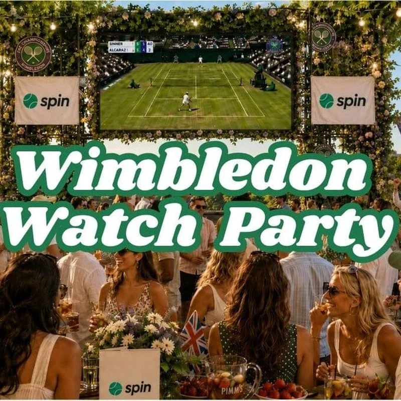 Spin Wimbledon Men's Final Watch Party 2026