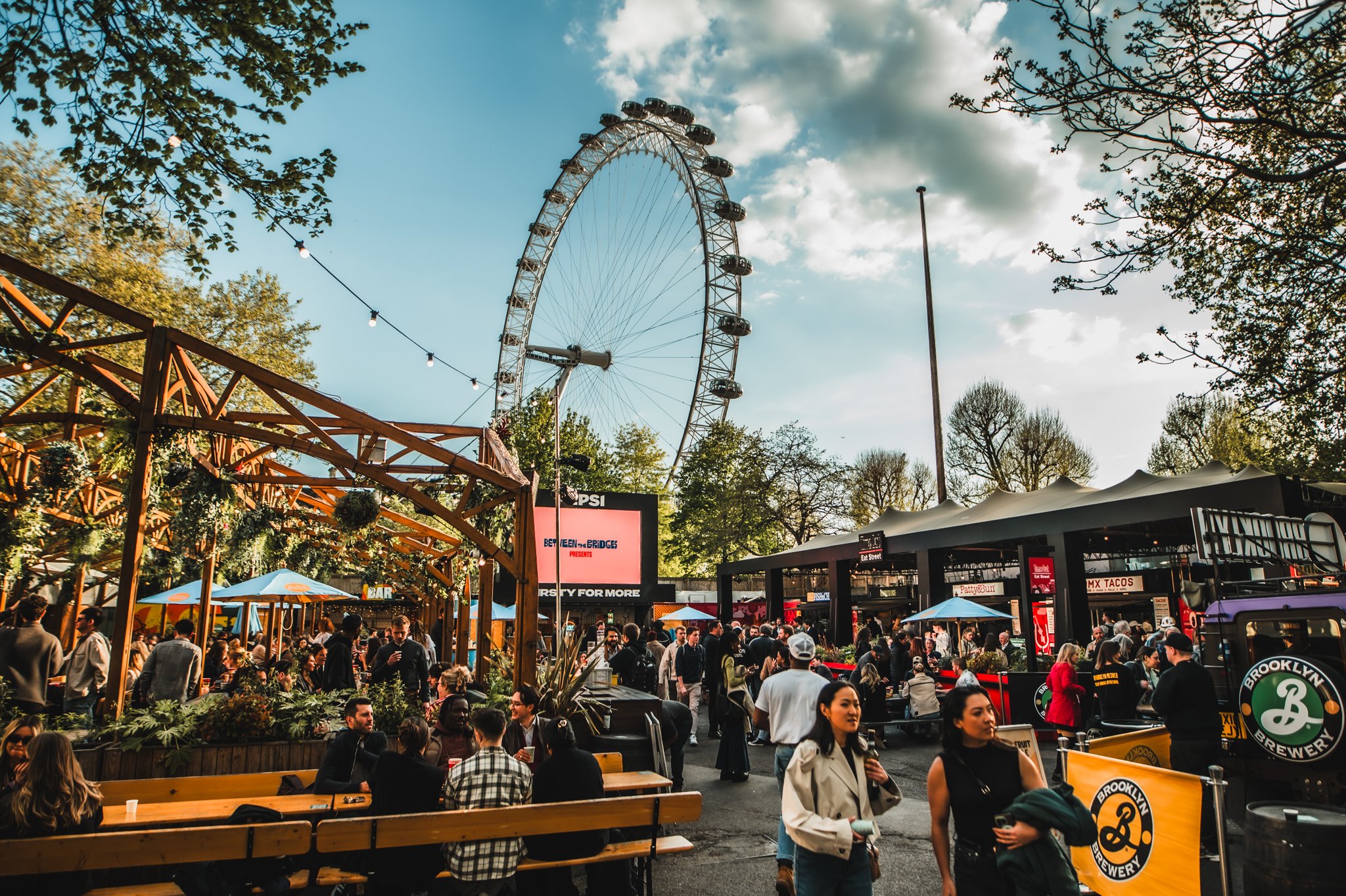 CORPORATE BOOKINGS | Between The Bridges | Open Air Beer Garden ...