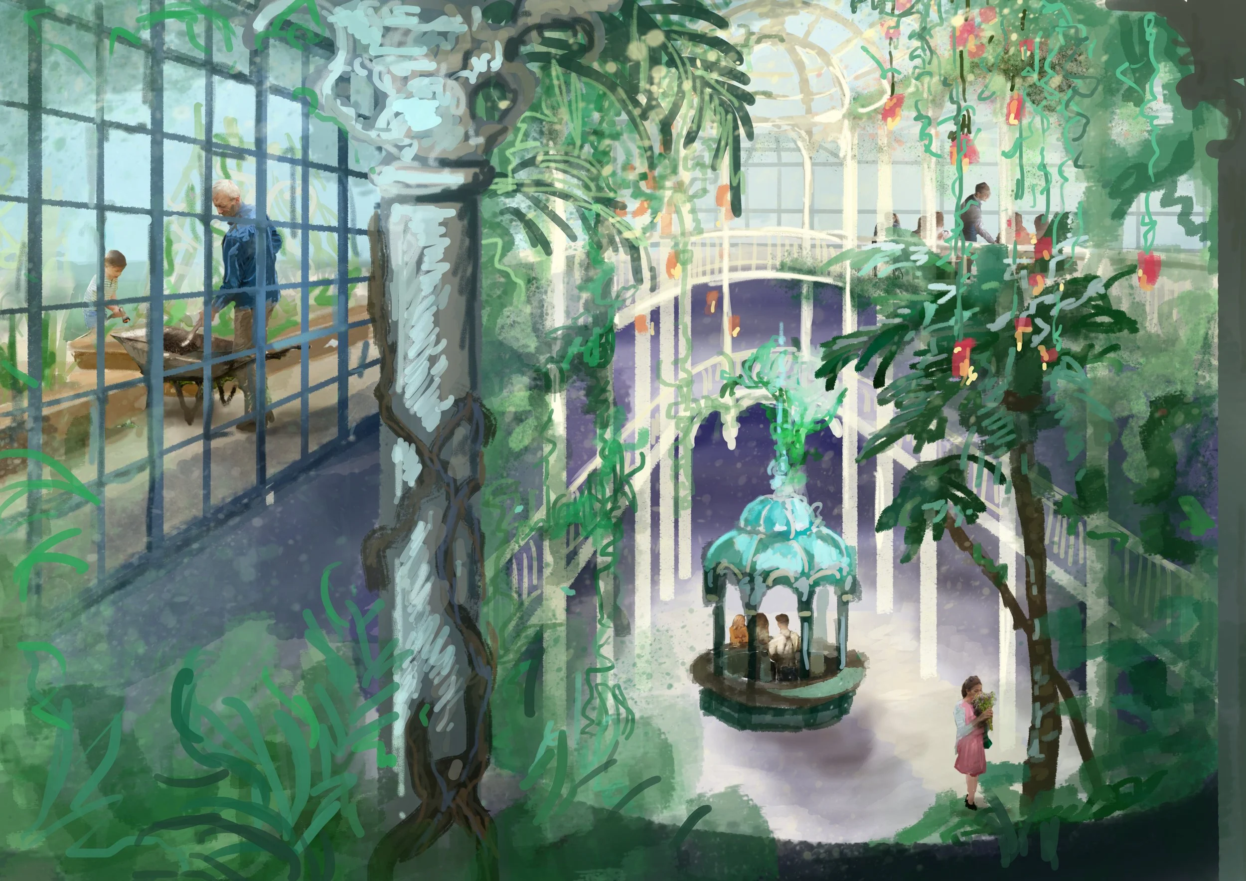 Victorian Conservatory Concept