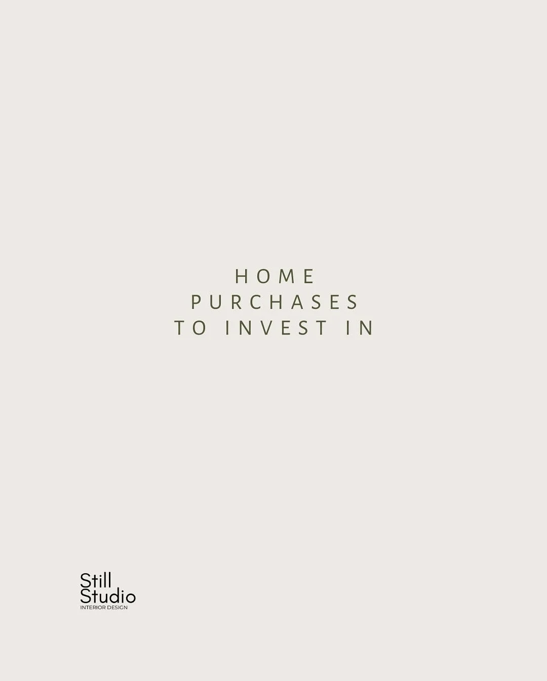 We keep a list of the items worth spending on properly &mdash; not because it costs more, but because you&rsquo;ll notice it every day. The light switch you flick going into a room. A door handle that feels solid rather than hollow when you close it 