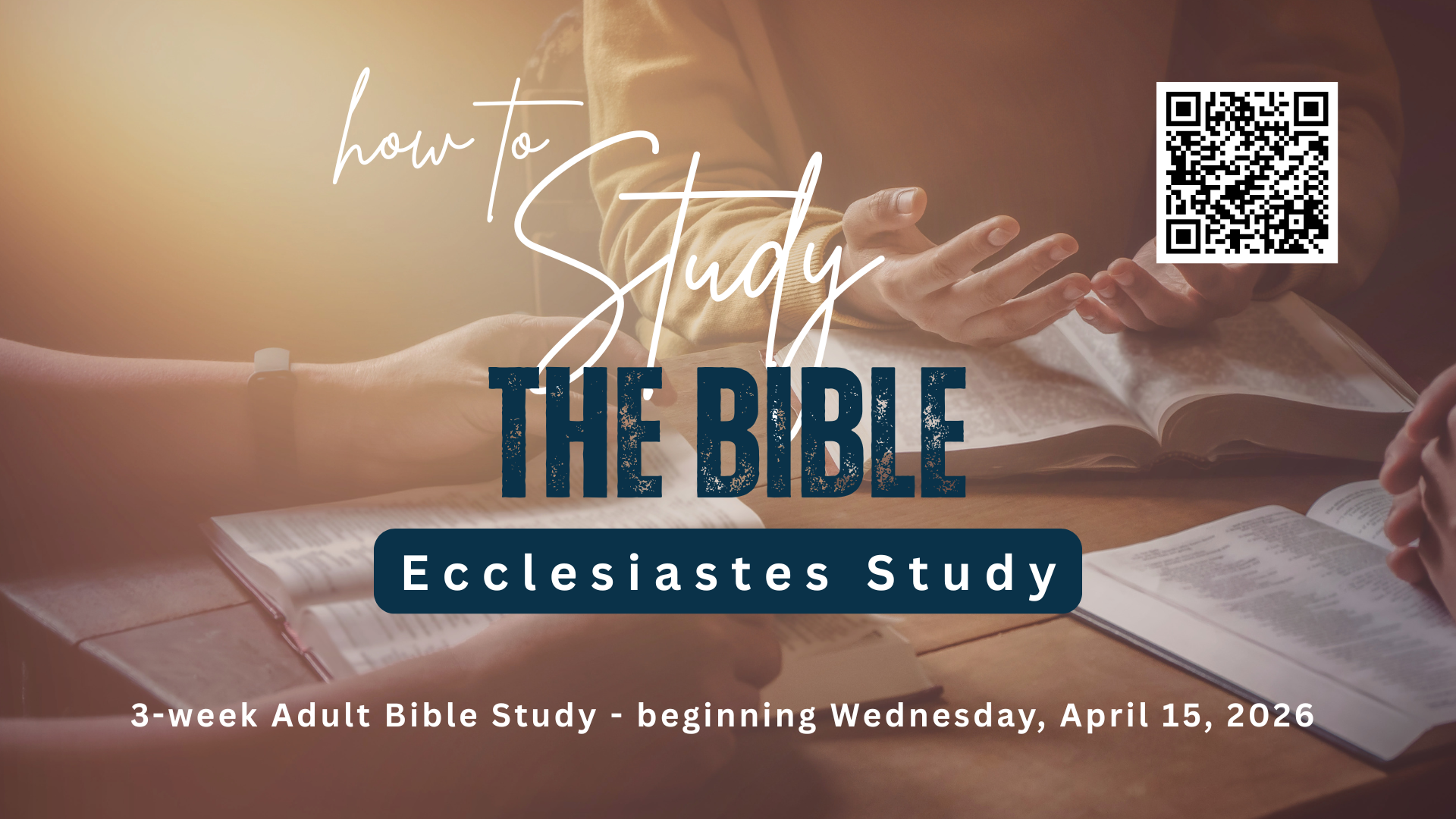 How to Study The Bible 