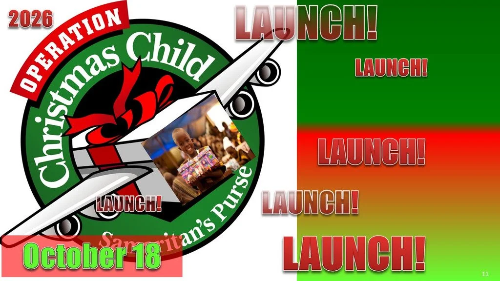 Operation Christmas Cheer LAUNCH!