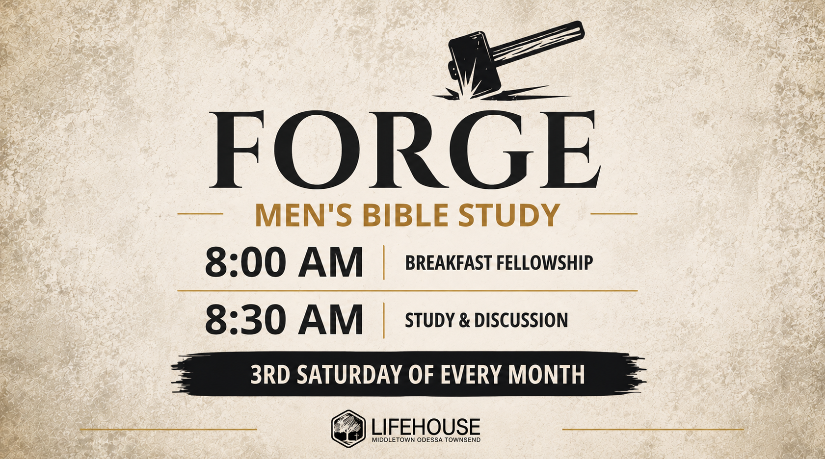 FORGE Men's Bible Study 