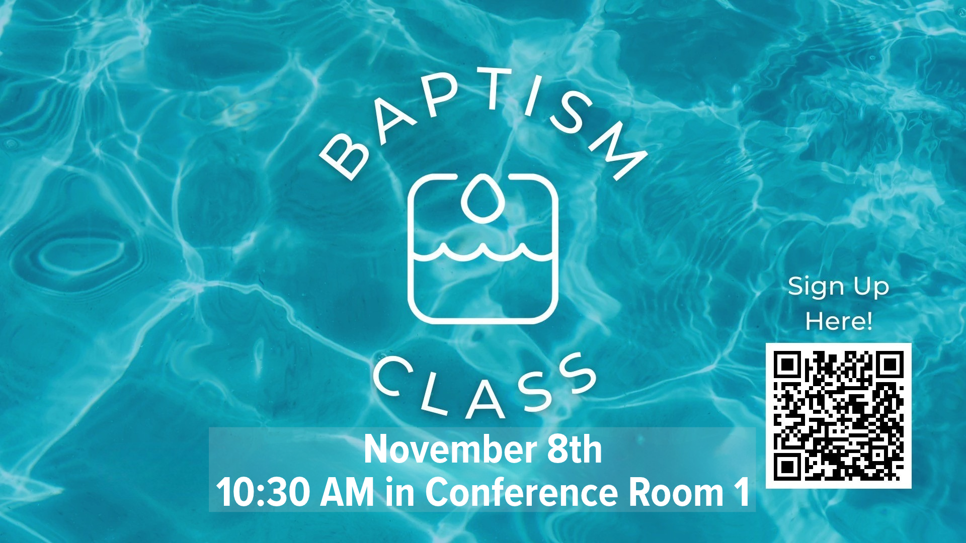 Baptism Class