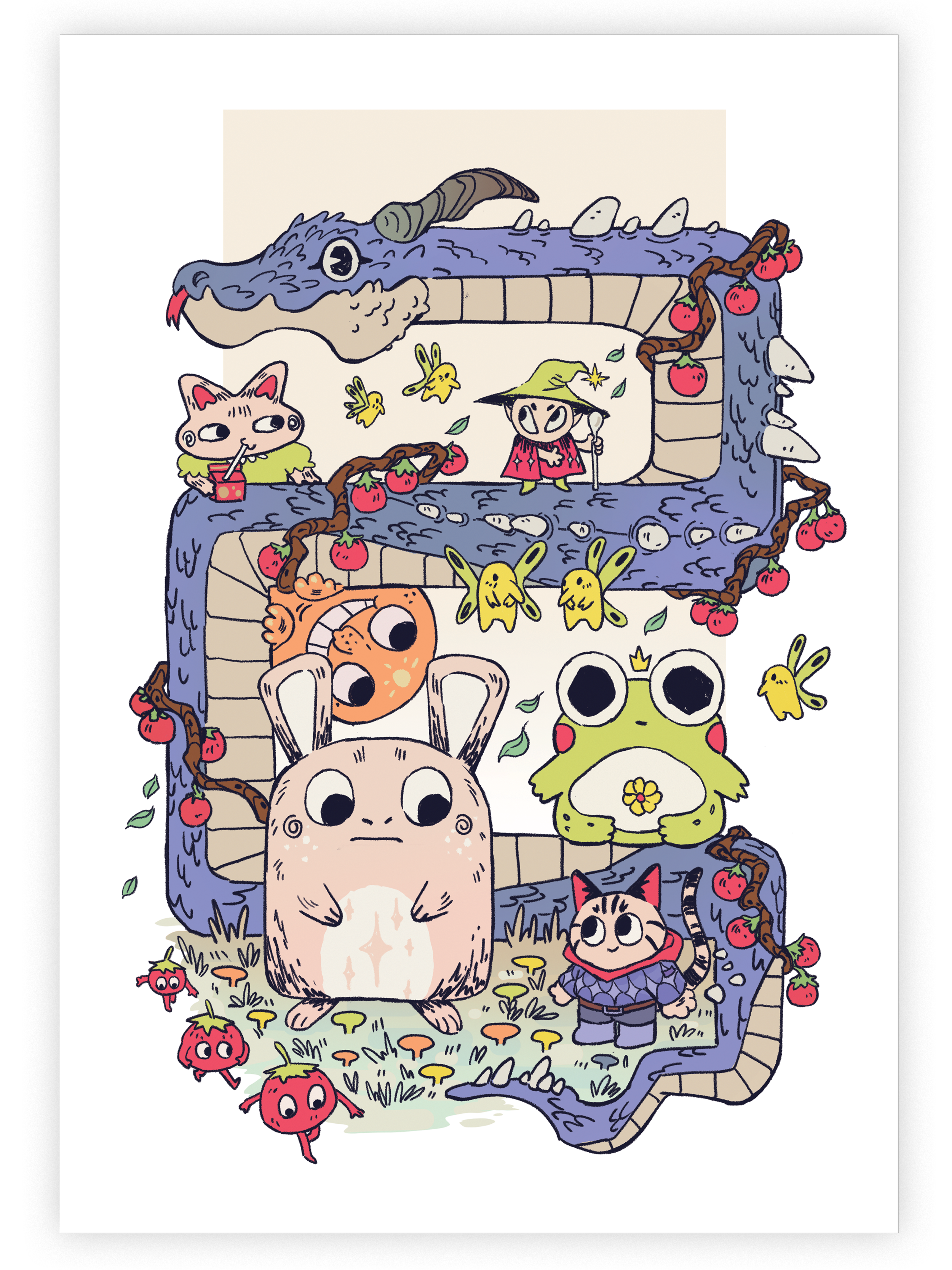 Forest Critters (Print)