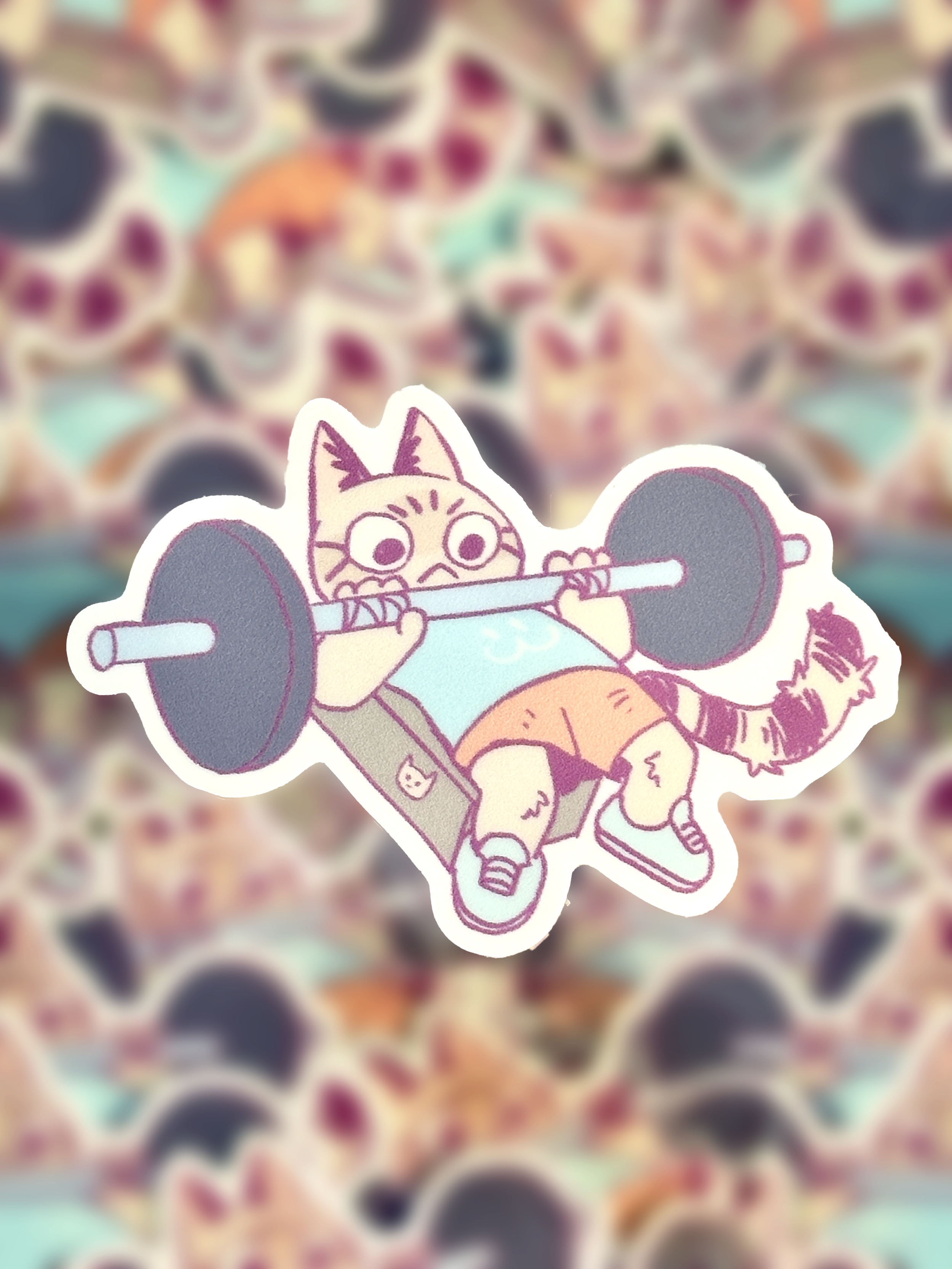 Durphy Bench Press Sticker