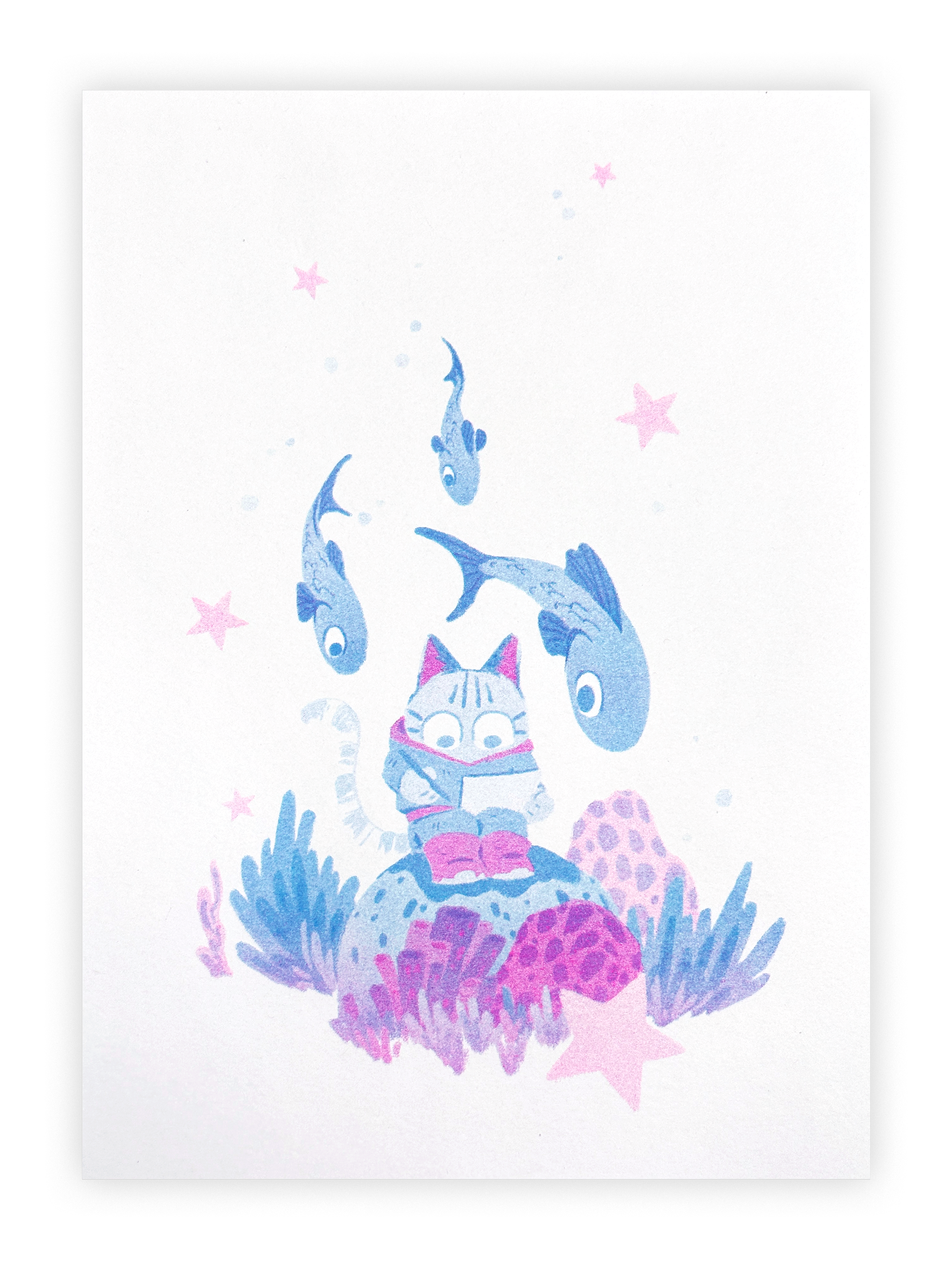 Underwater (RISO Print)