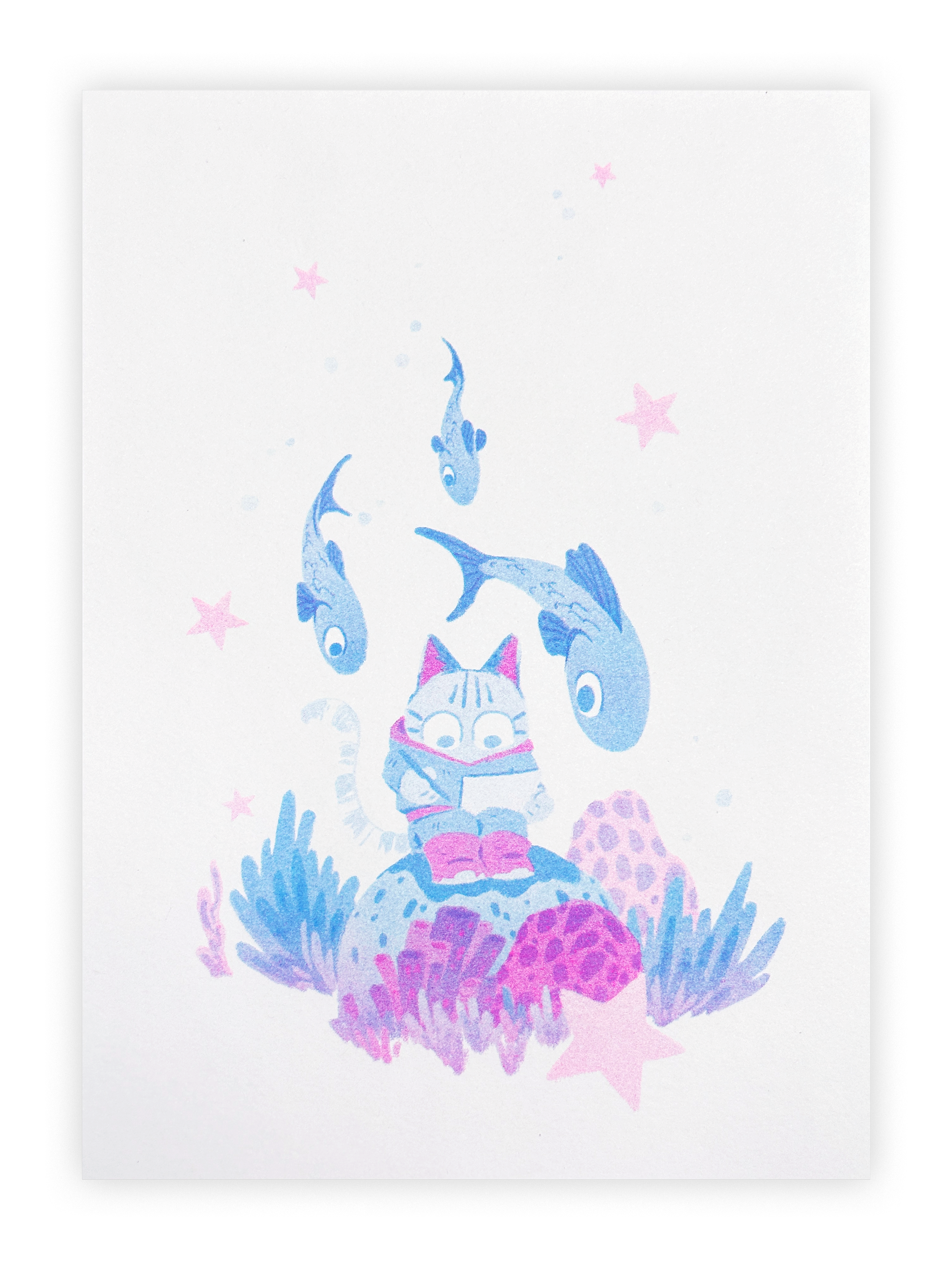 Underwater (RISO Print)