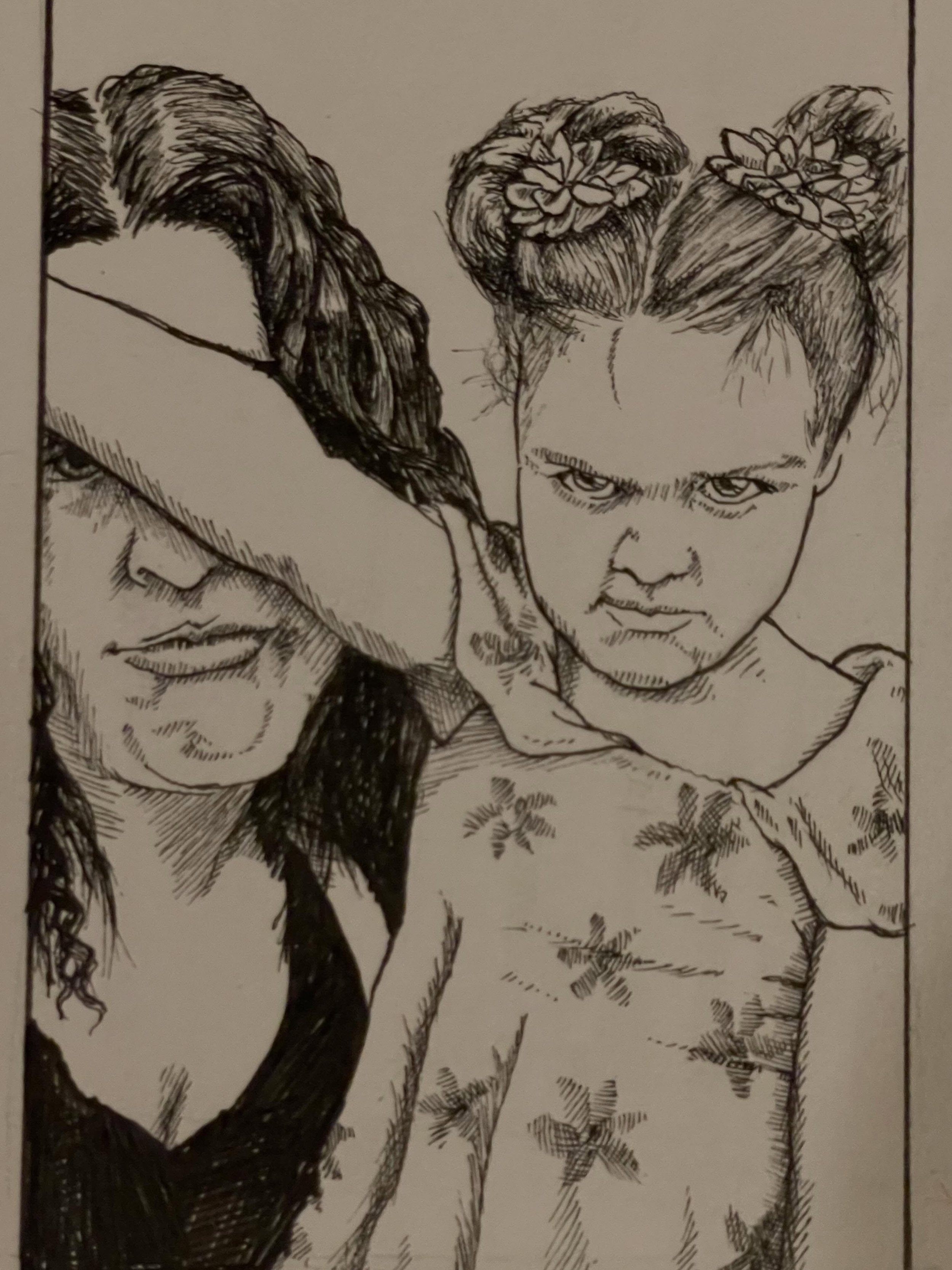 Fun sketch I did for Mothers Day.
