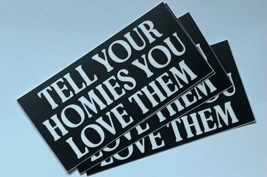 Friendship is rare. Do you know what I&rsquo;m saying to ya? Friendship is rare.
New batch of stickers finally came in! Now available at Matt-Made.Art for only two bucks apiece! What a deal.