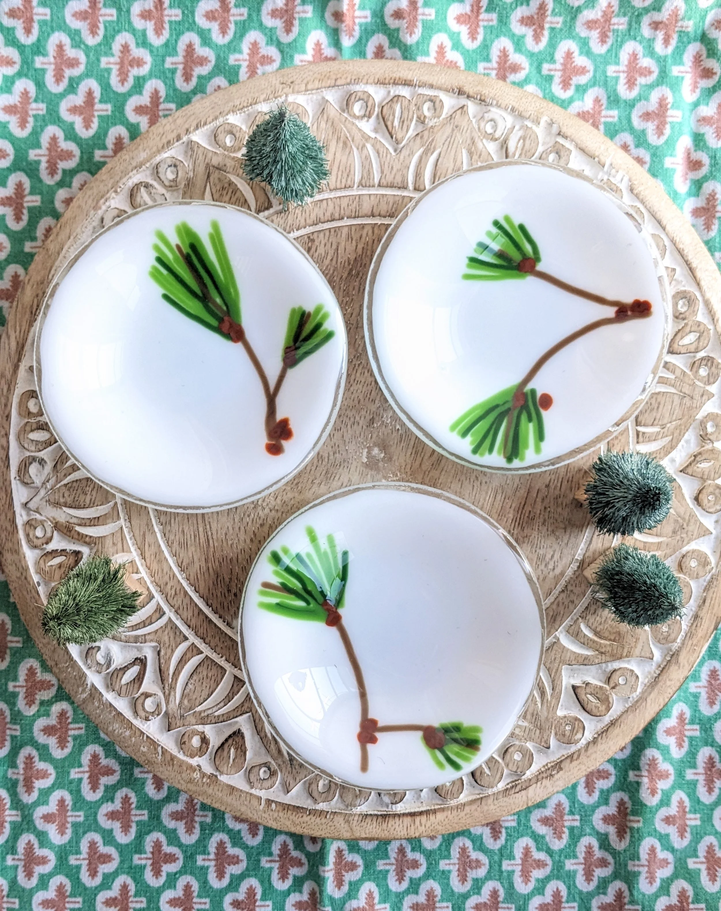 Pine Needle Cache Bowls